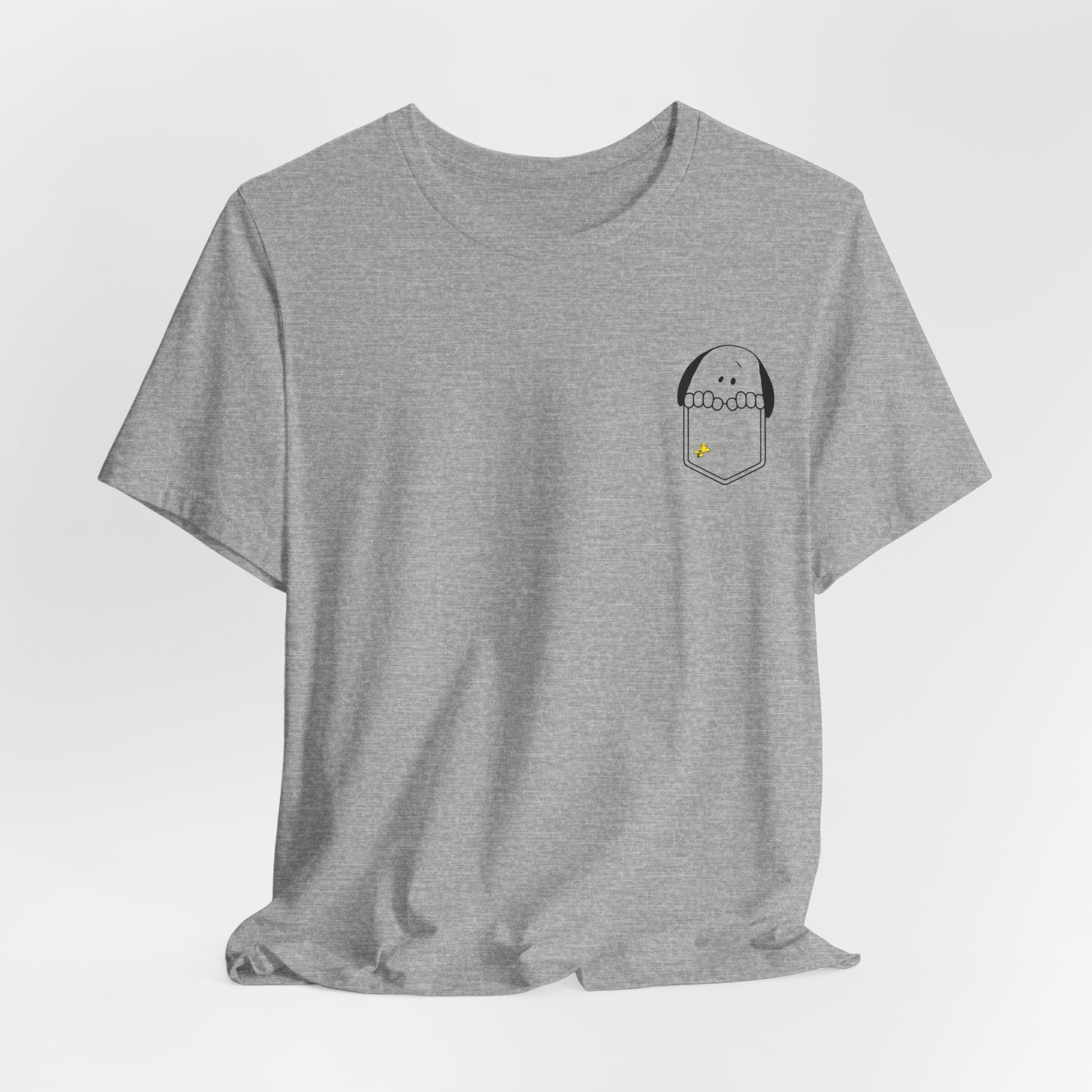Pocket Design Classic T-shirt - Cute Mutt Classic Shirt