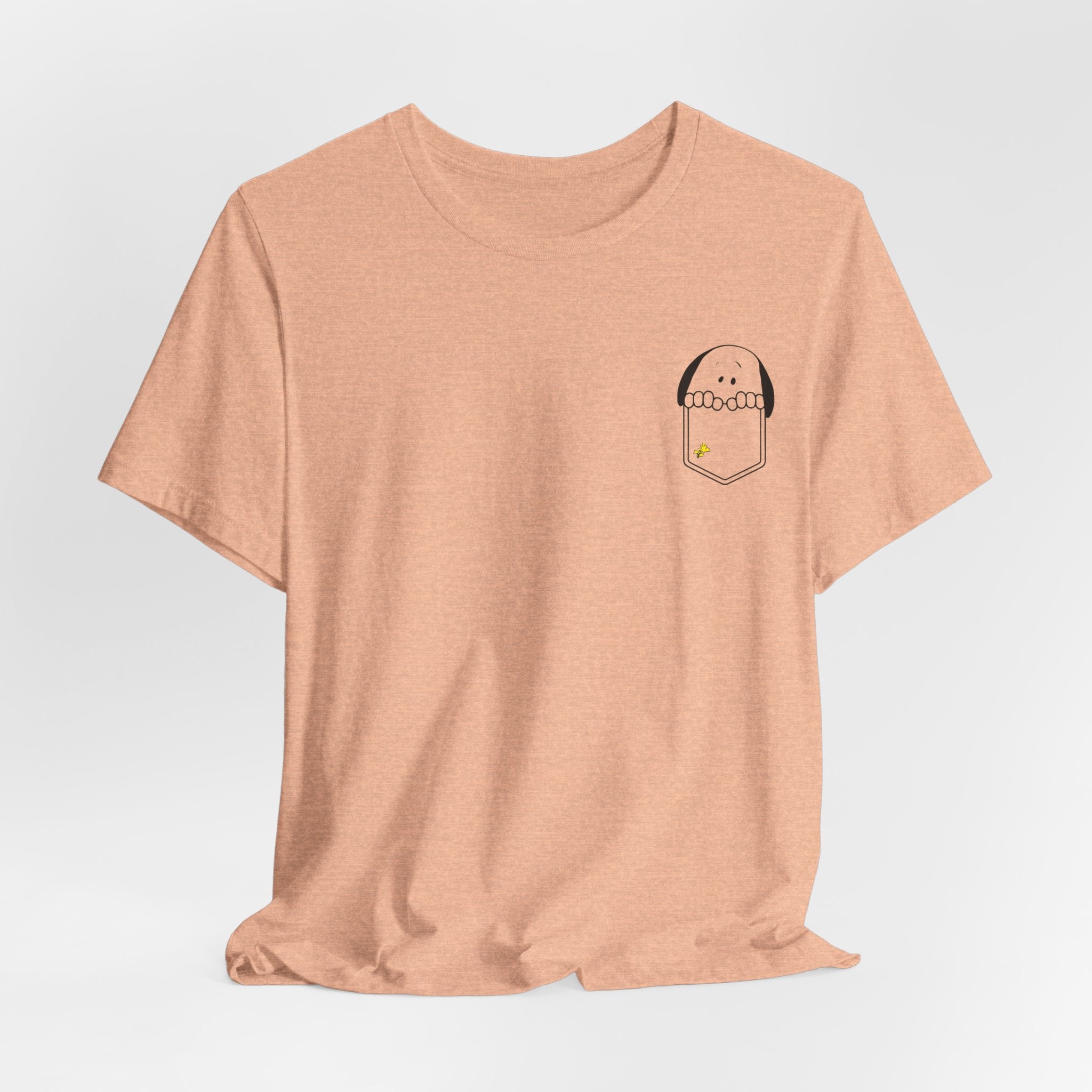 Pocket Design Classic T-shirt - Cute Mutt Classic Shirt