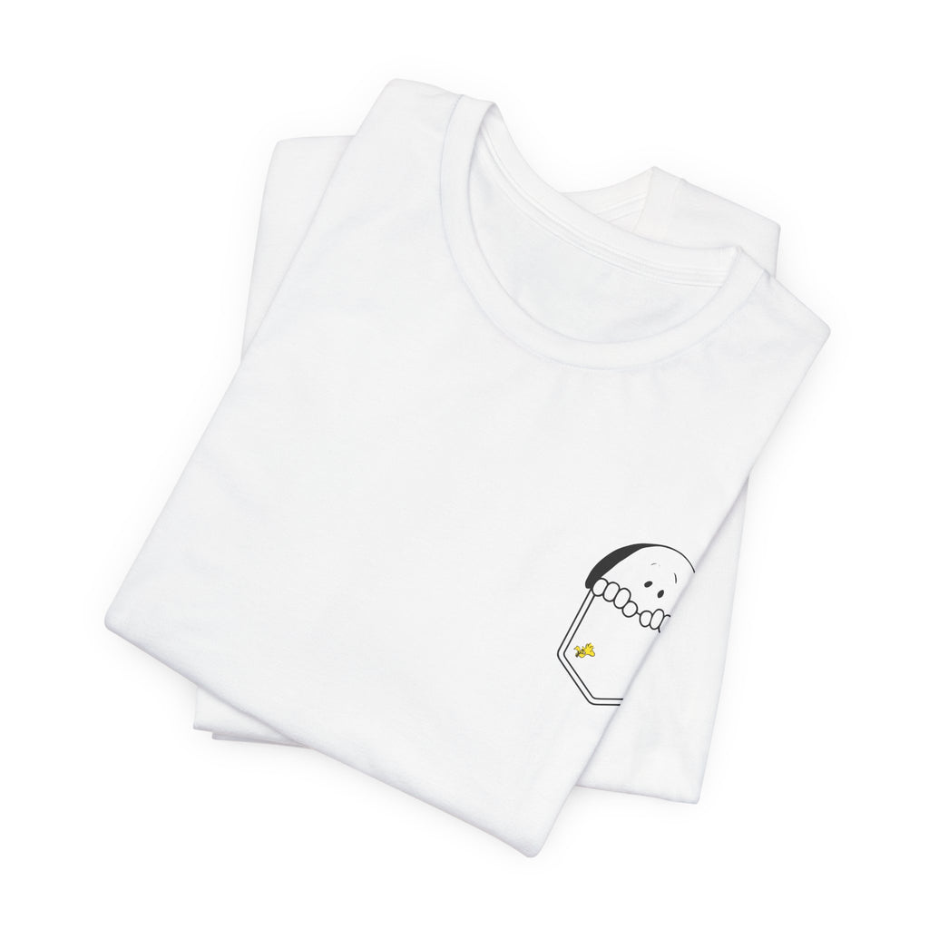 Pocket Design Classic T-shirt - Cute Mutt Classic Shirt