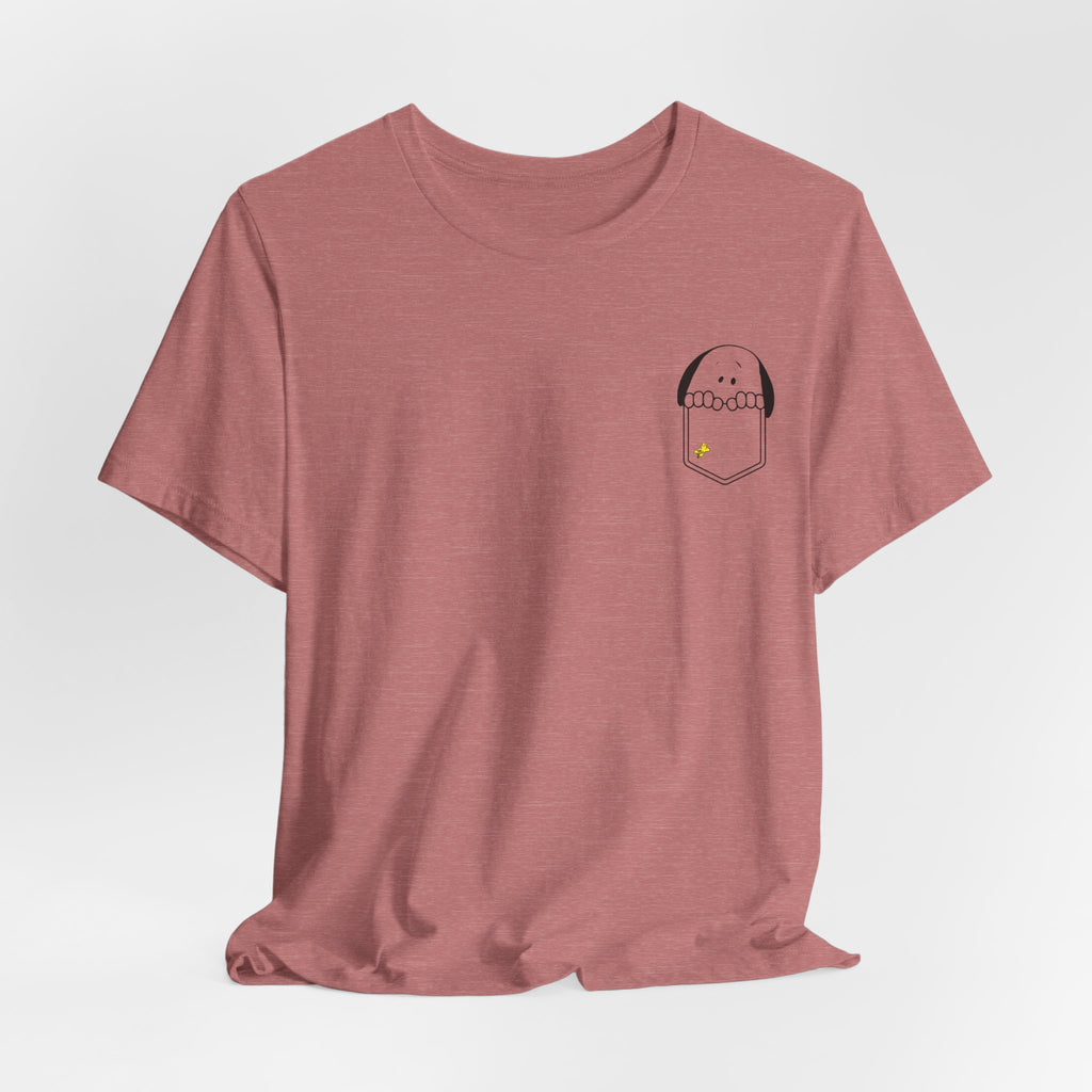 Pocket Design Classic T-shirt - Cute Mutt Classic Shirt