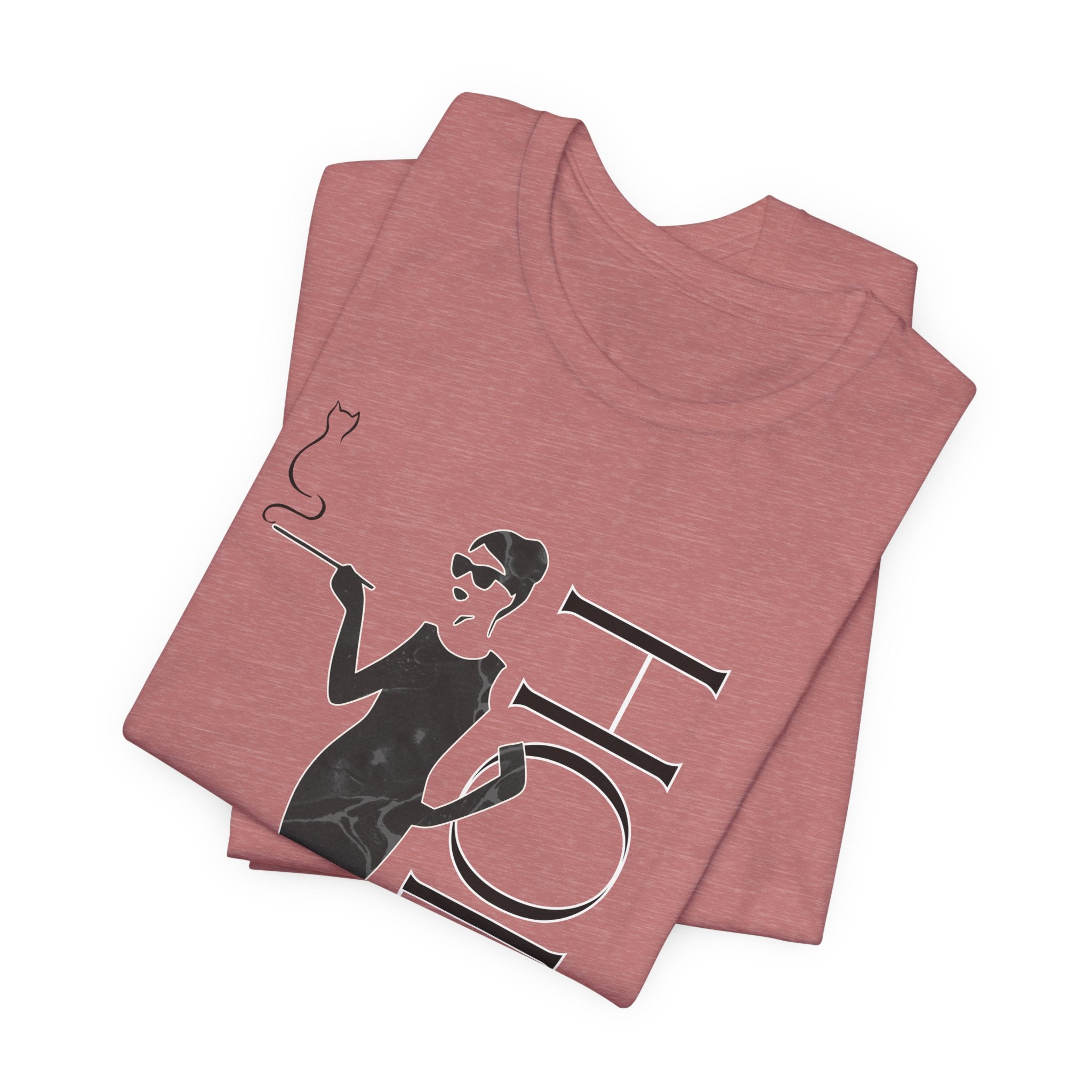 Holly Golightly Inspired Silhouette T-Shirt — Classic Film Style Tee