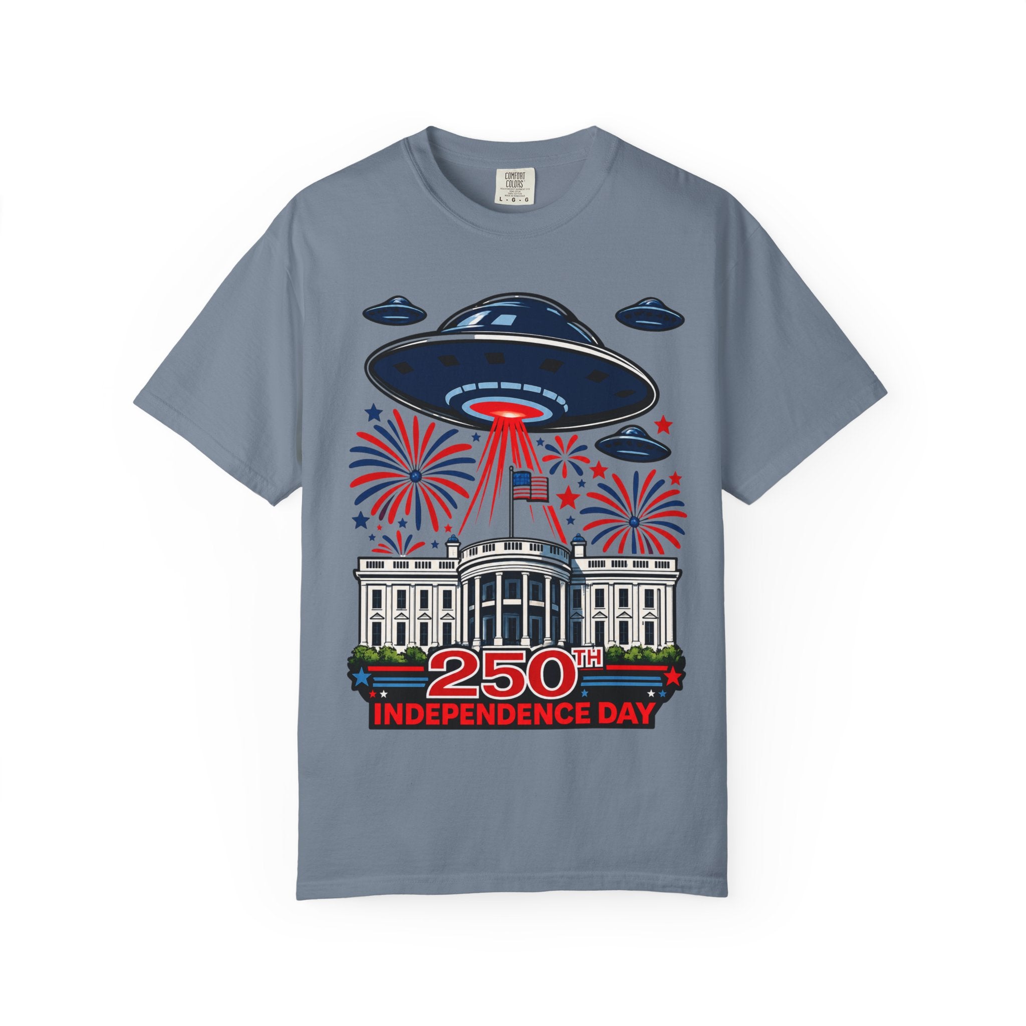 UFO July 4th Shirt, Funny Independence Day Tee