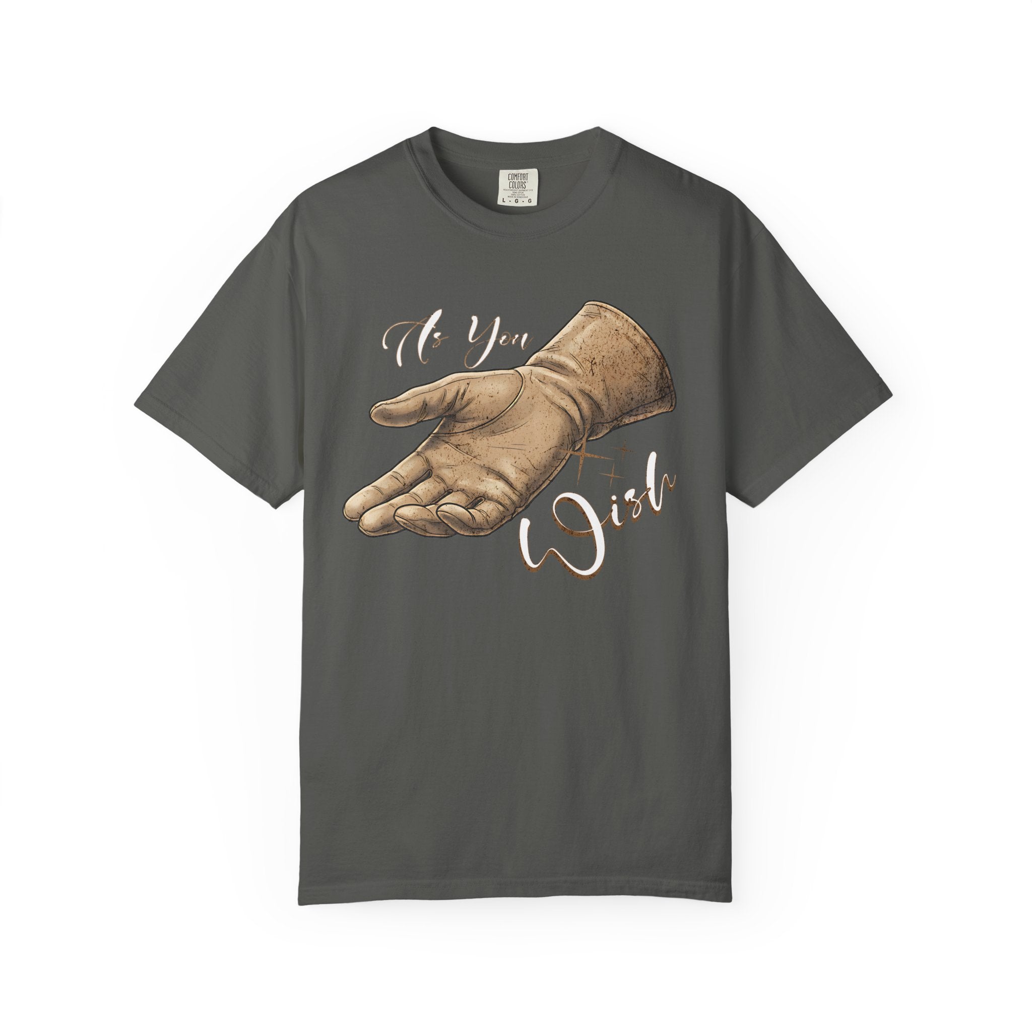Vintage Glove Graphic Tee, Romantic Quote T Shirt