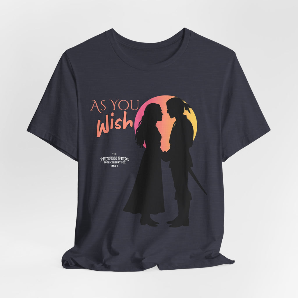 Classic Romance Silhouette T-Shirt, Retro Sunset Graphic, Romantic Movie Couple Tee, Fairytale Love Gift Shirt