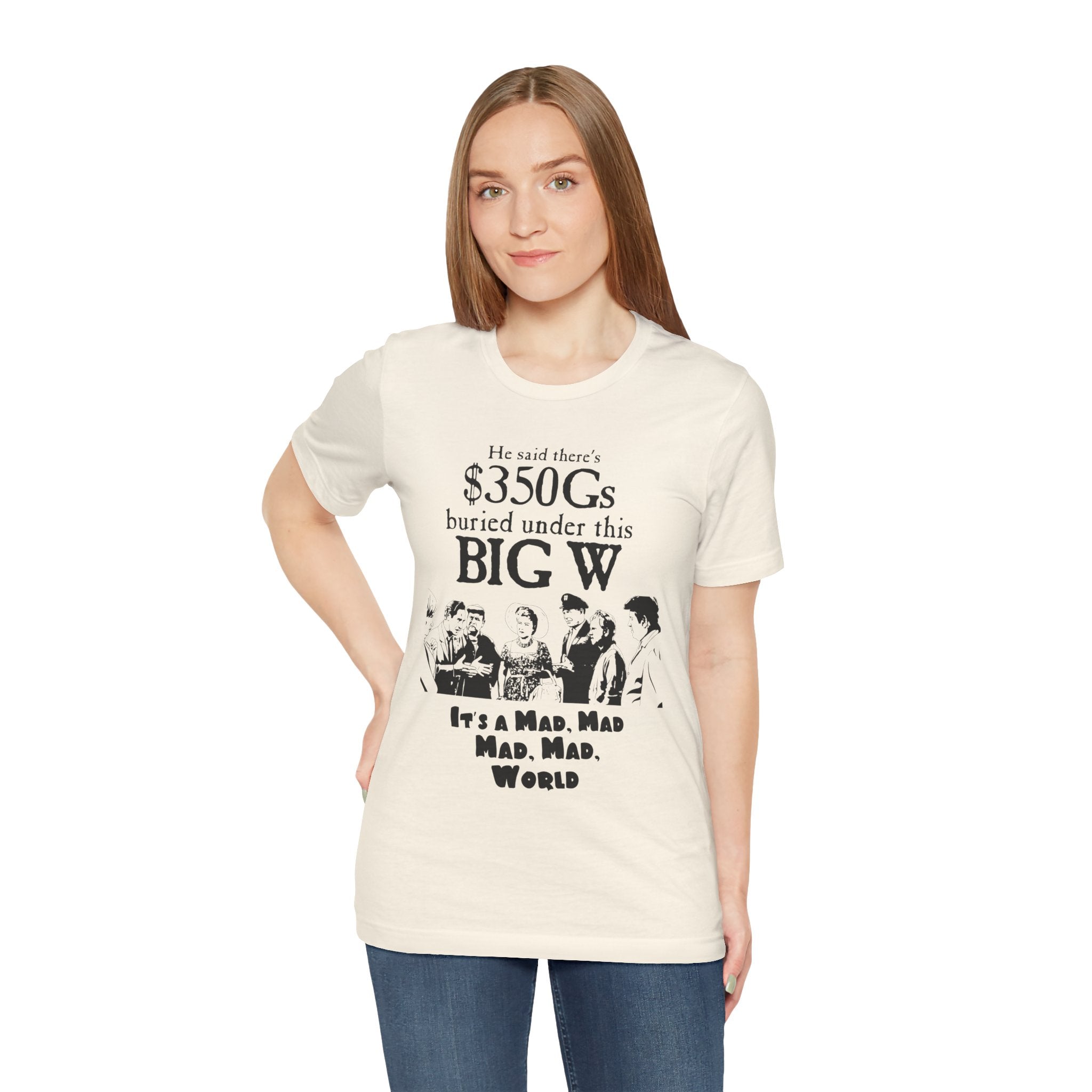 It's A Mad World Quote, Classic Movie Tee, Vintage Retro Shirt
