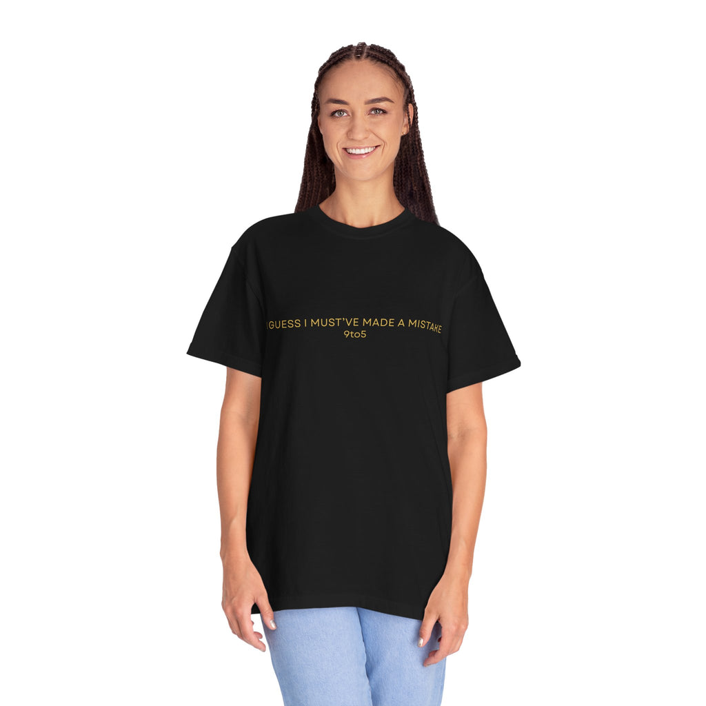 It Was Just a Mistake Minimalist Comfort Colors Tee