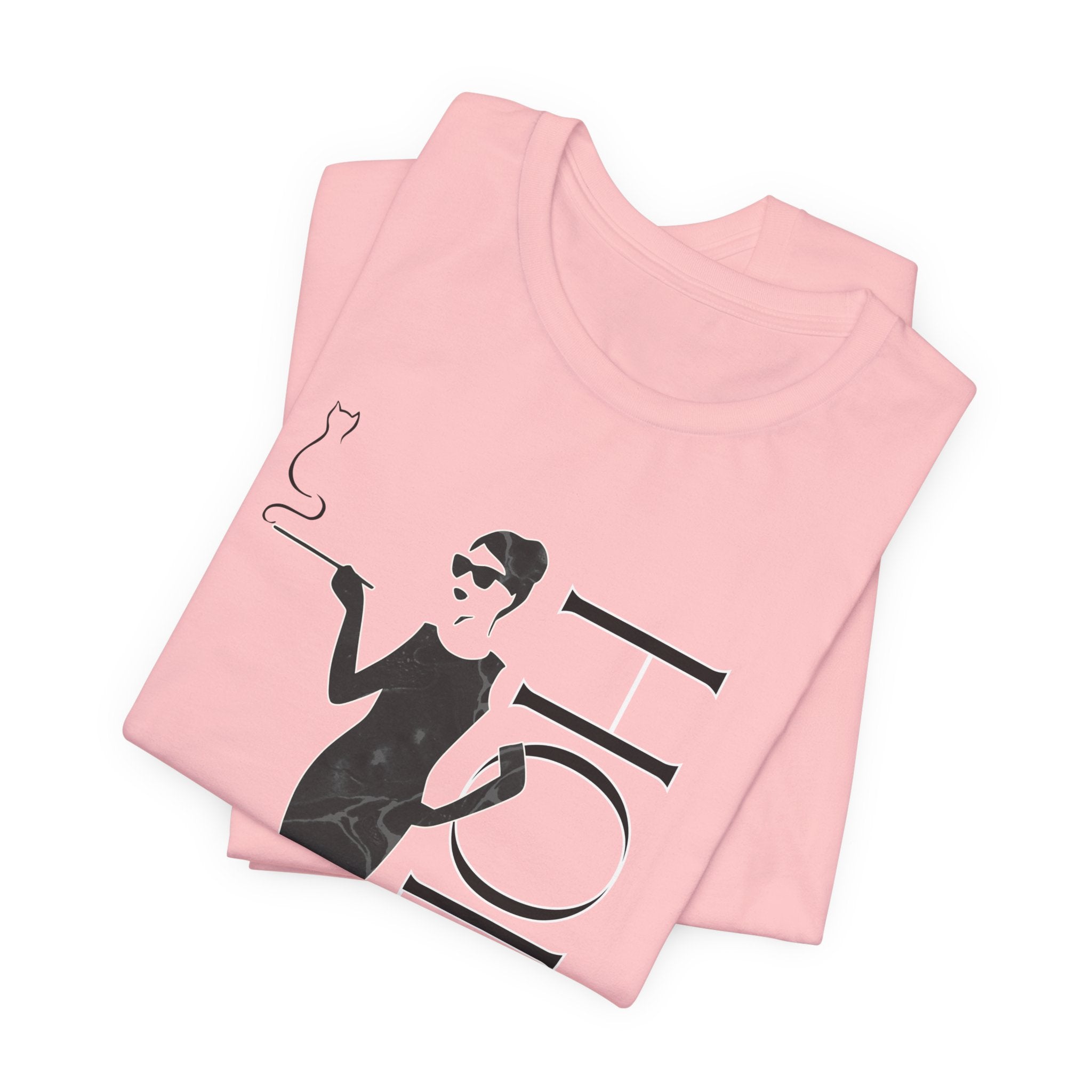 Holly Golightly Inspired Silhouette T-Shirt — Classic Film Style Tee