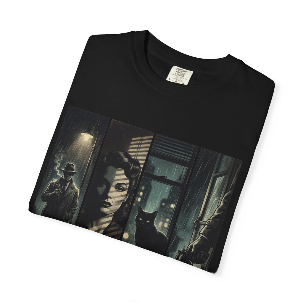 Film Noir T Shirt | Vintage Cinema Graphic Tee | Classic Noir Style Shirt | Movie Lover Gift