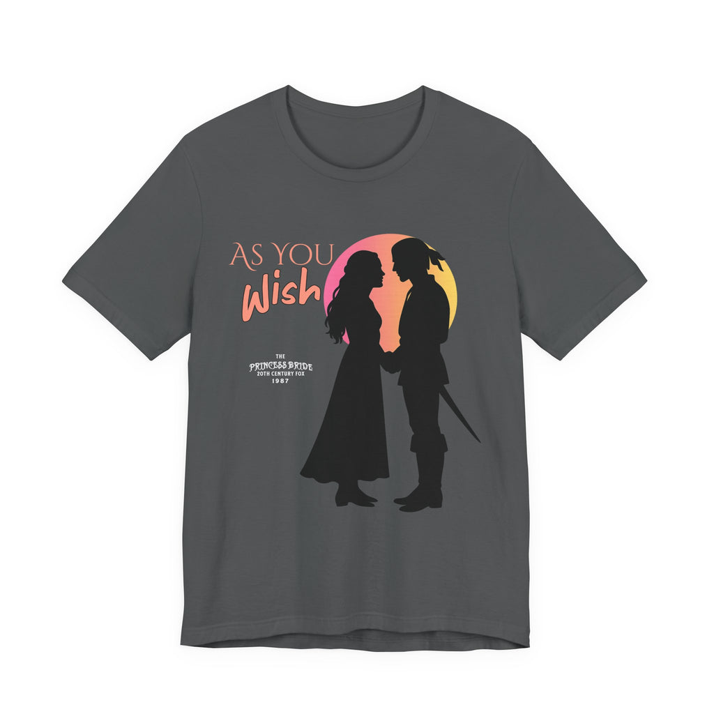 Classic Romance Silhouette T-Shirt, Retro Sunset Graphic, Romantic Movie Couple Tee, Fairytale Love Gift Shirt