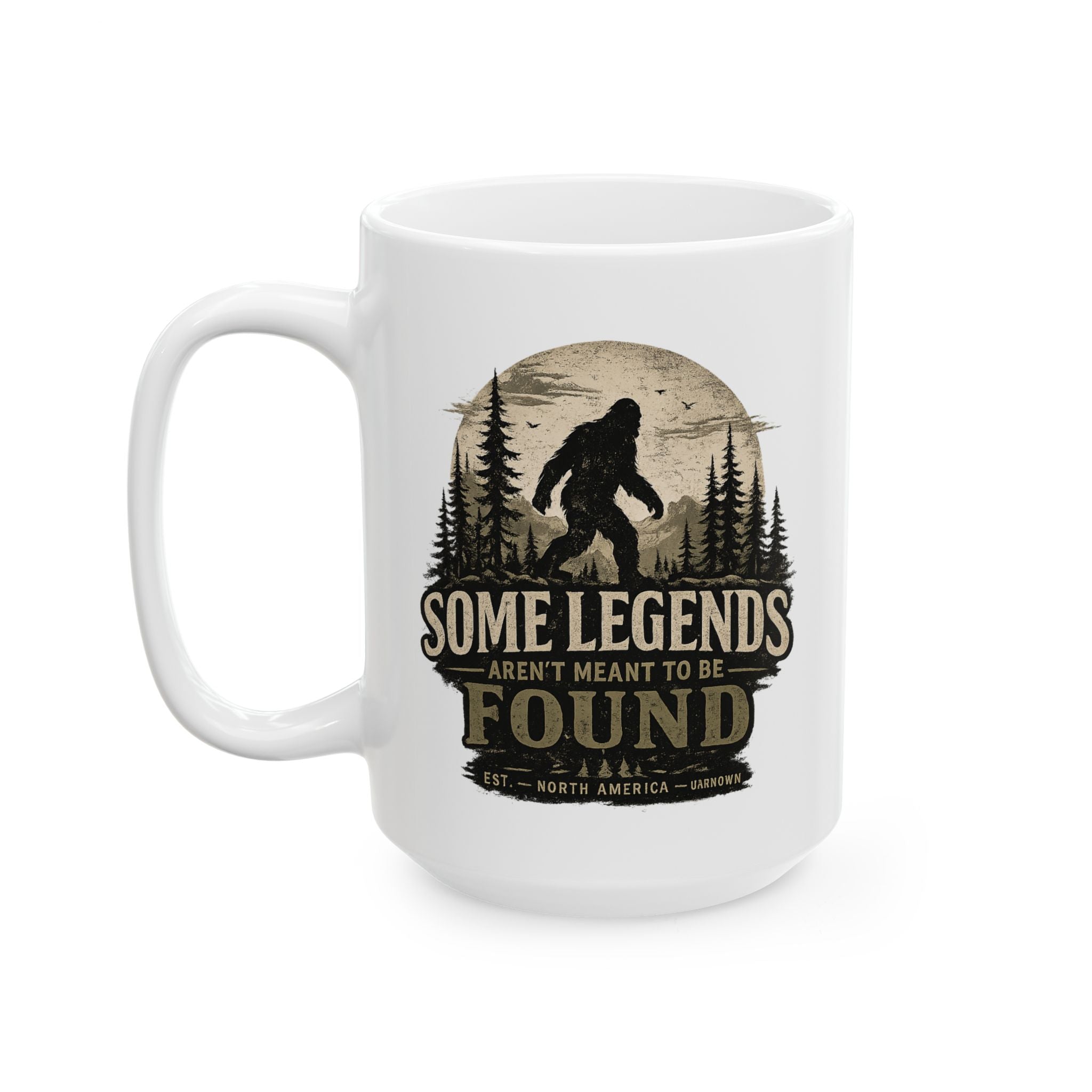 Funny & Unique Ceramic Mugs | Bigfoot, UFO & Retro | Standby Tees