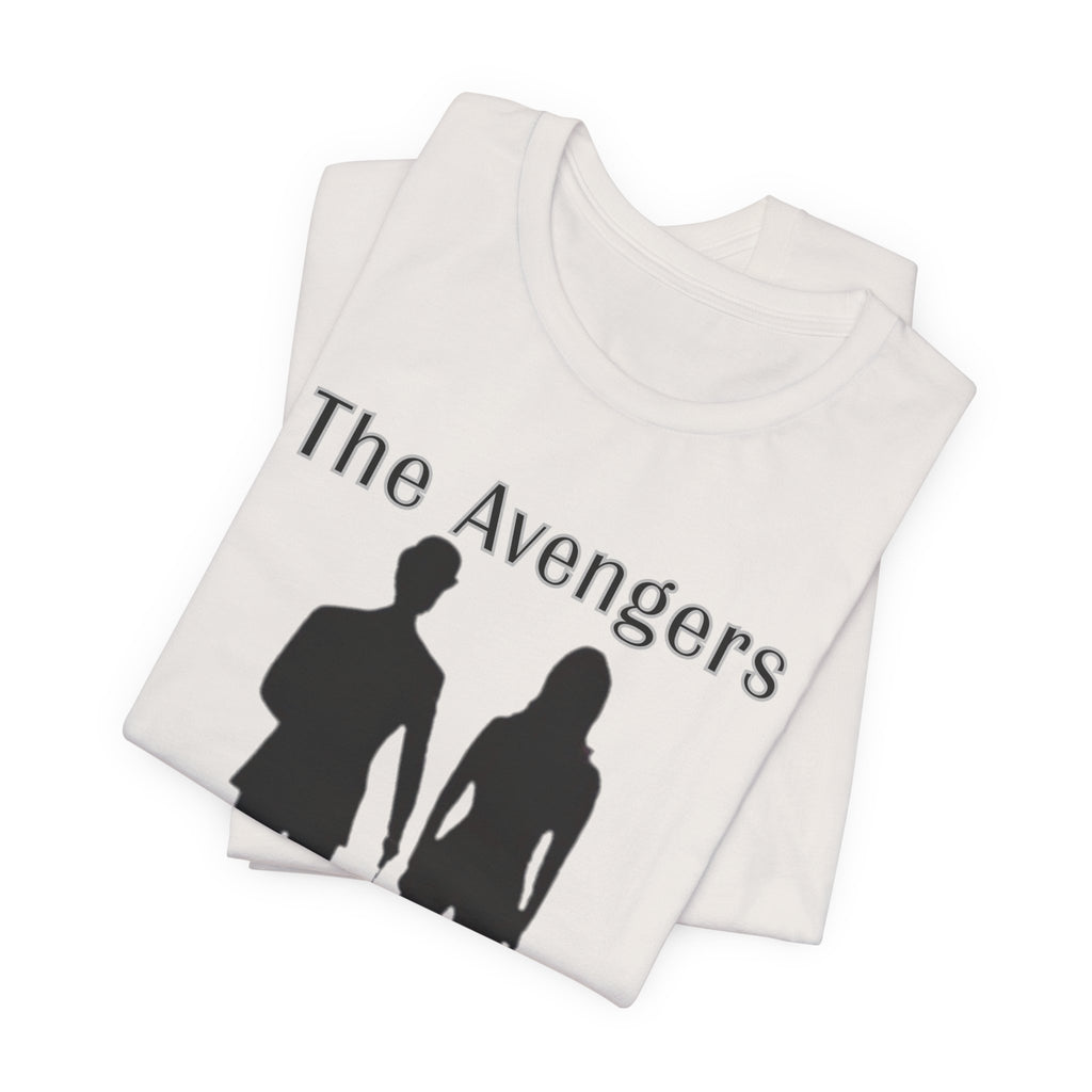 The Avengers 1961 to 1969 T Shirt, Steed & Peel Retro 60s Spy Series Tee