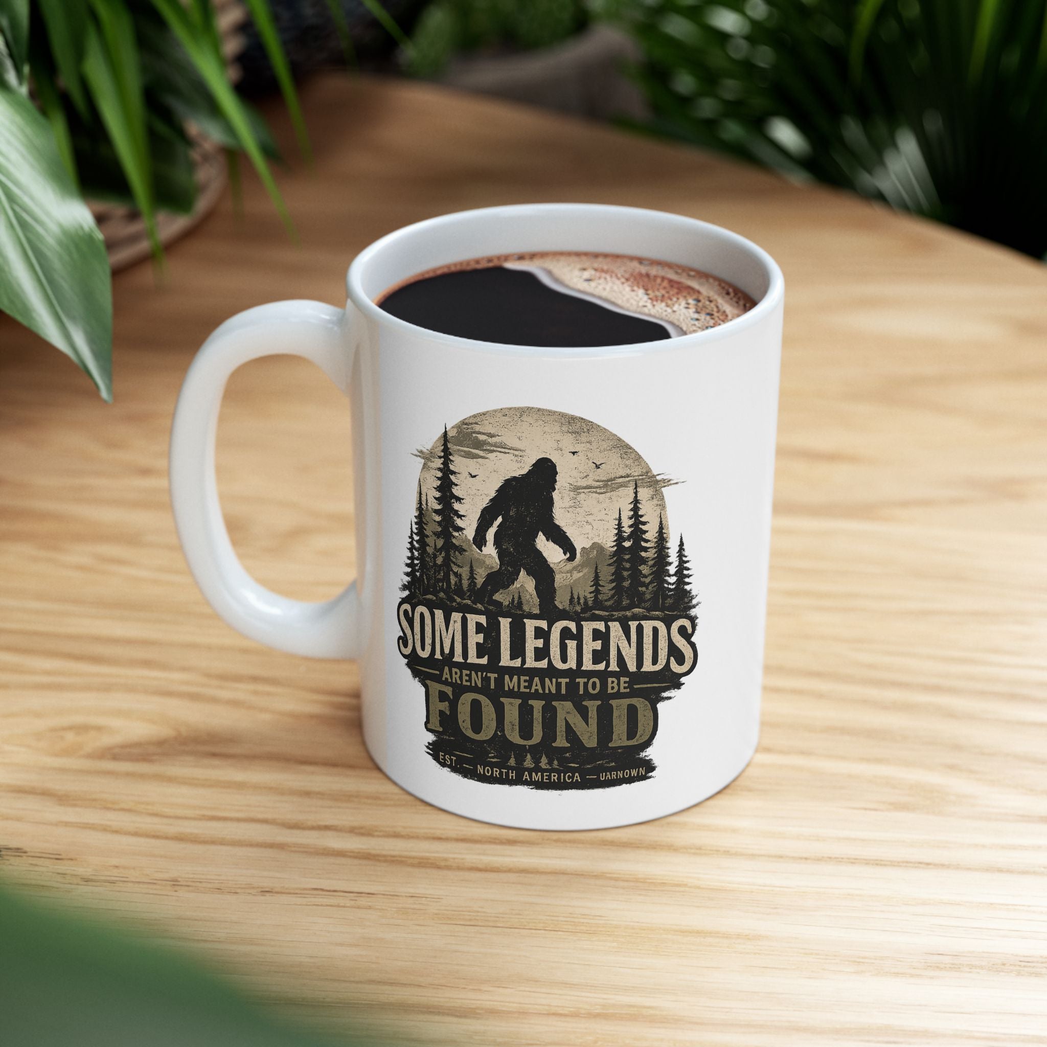 Funny & Unique Ceramic Mugs | Bigfoot, UFO & Retro | Standby Tees
