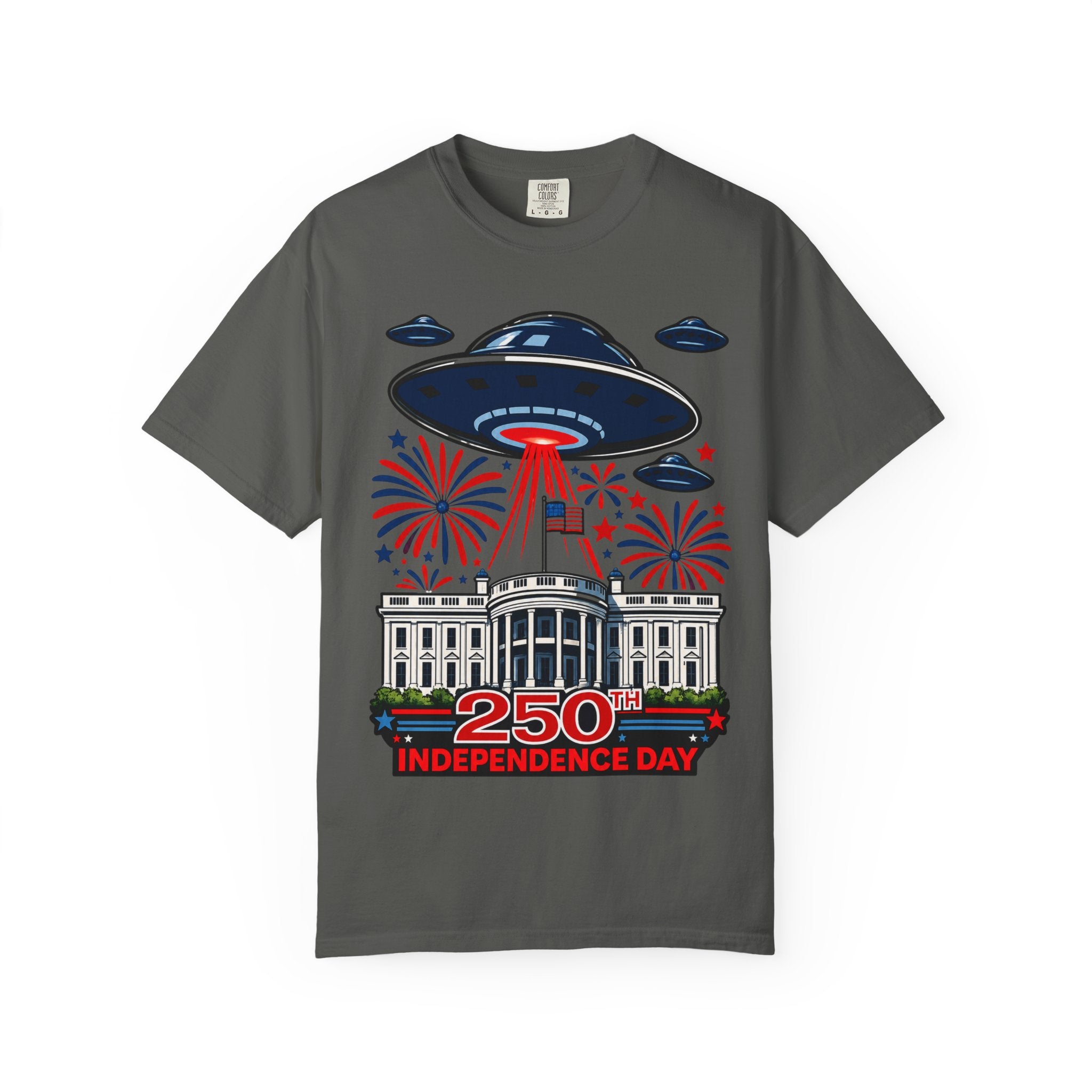 UFO July 4th Shirt, Funny Independence Day Tee