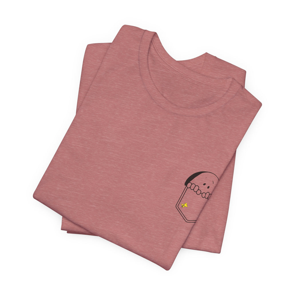 Pocket Design Classic T-shirt - Cute Mutt Classic Shirt