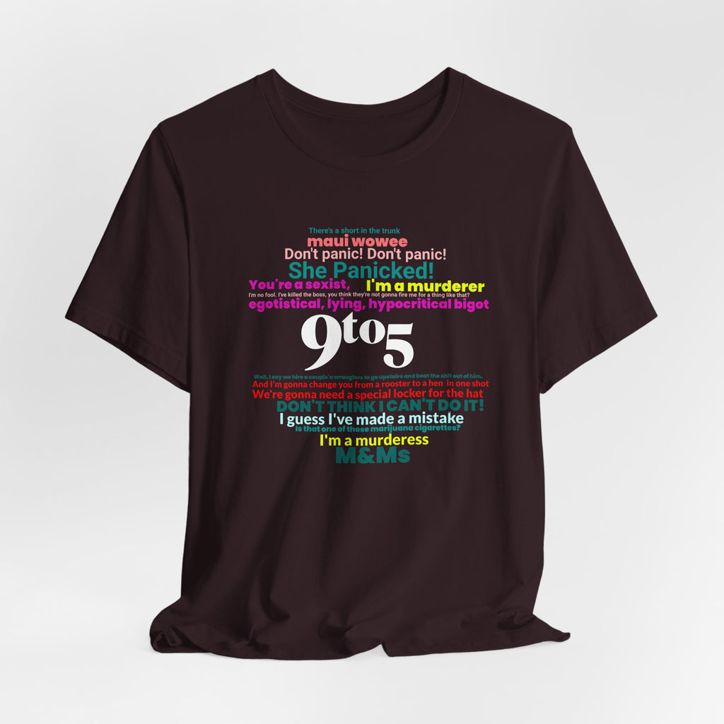 Every woman's Movie Quote T-Shirt - Vintage Inspired Tee - Iconic Workplace Comedy Graphic Tee - Feminist Statement Shirt