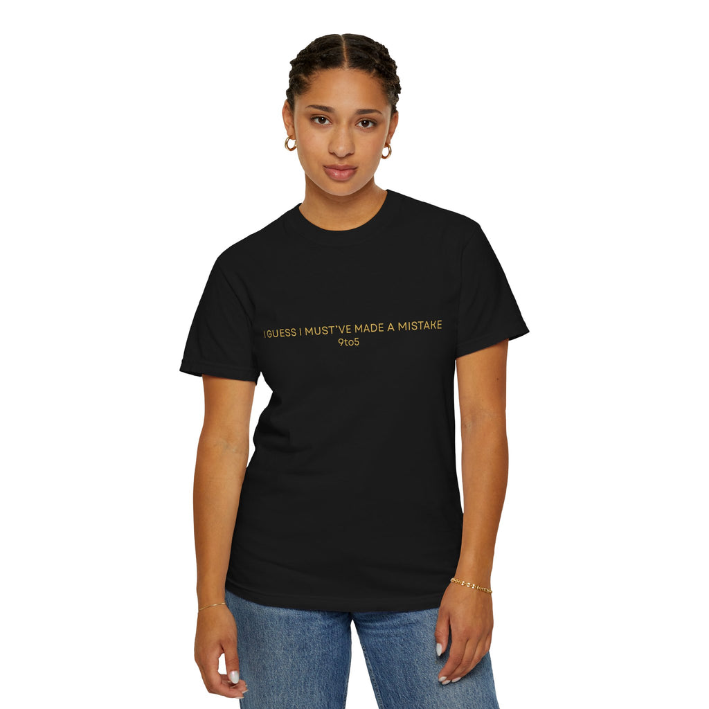 It Was Just a Mistake Minimalist Comfort Colors Tee