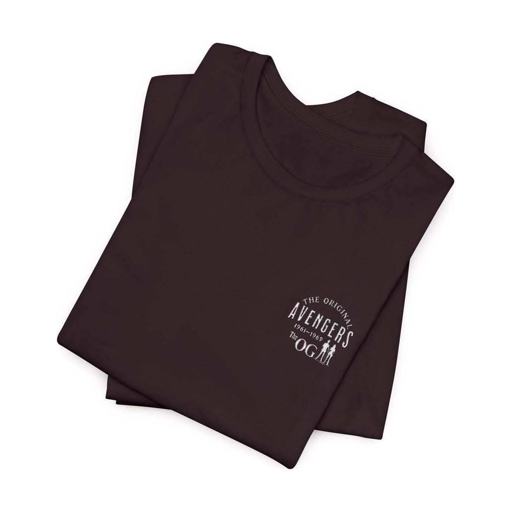 The Avengers British Spy T-Shirt, Retro 60s Tee