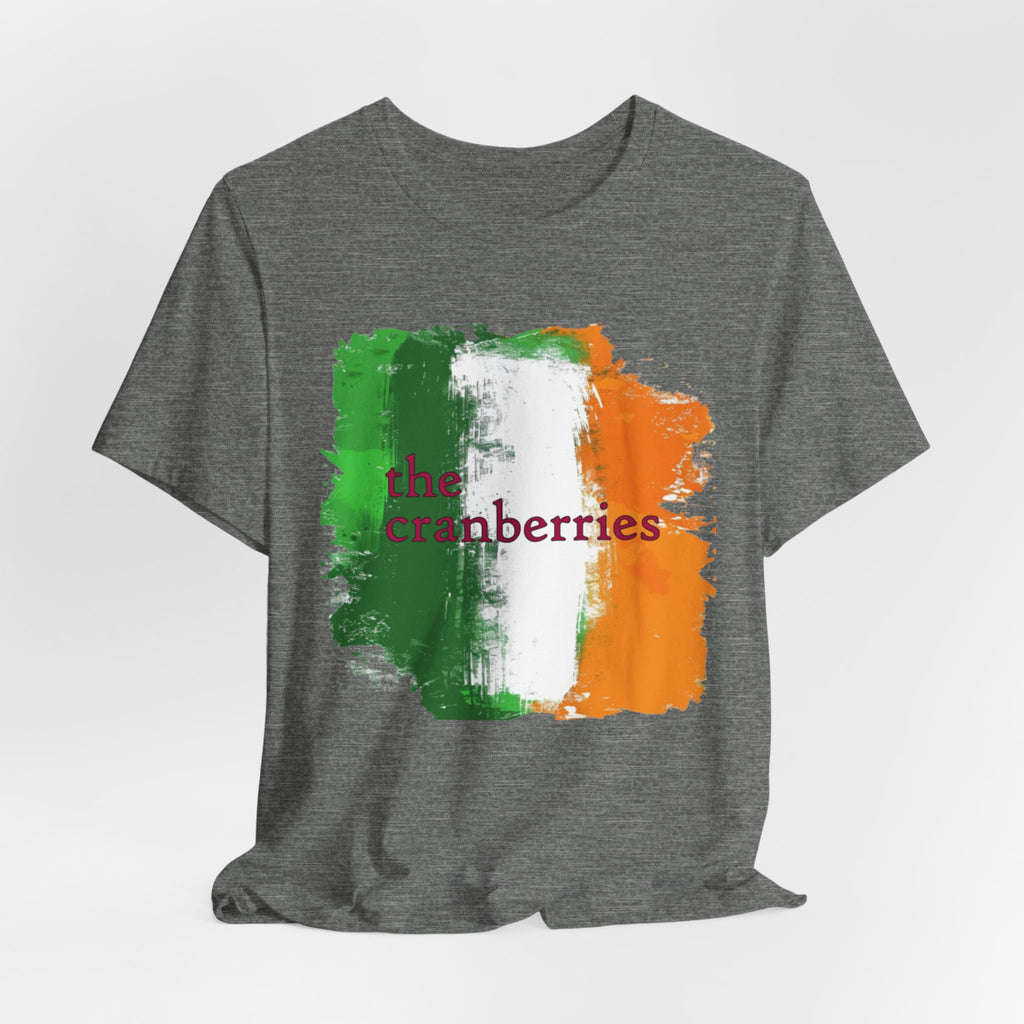 90's Nostalgic Graphic Tee, Retro Irish Flag Shirt, Casual Unisex T-Shirt, Music Lover Gift, Ireland Pride Apparel