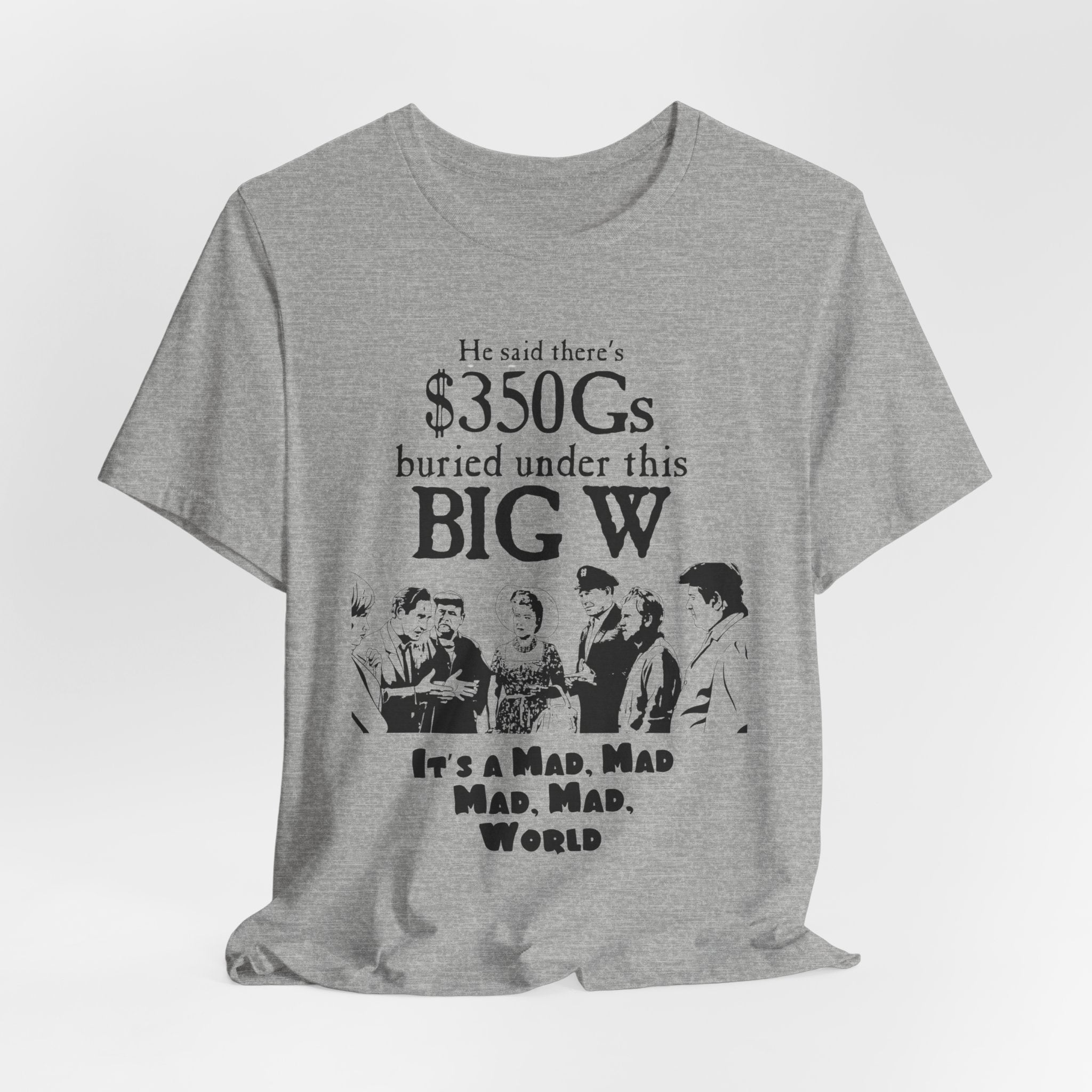 It's A Mad World Quote, Classic Movie Tee, Vintage Retro Shirt