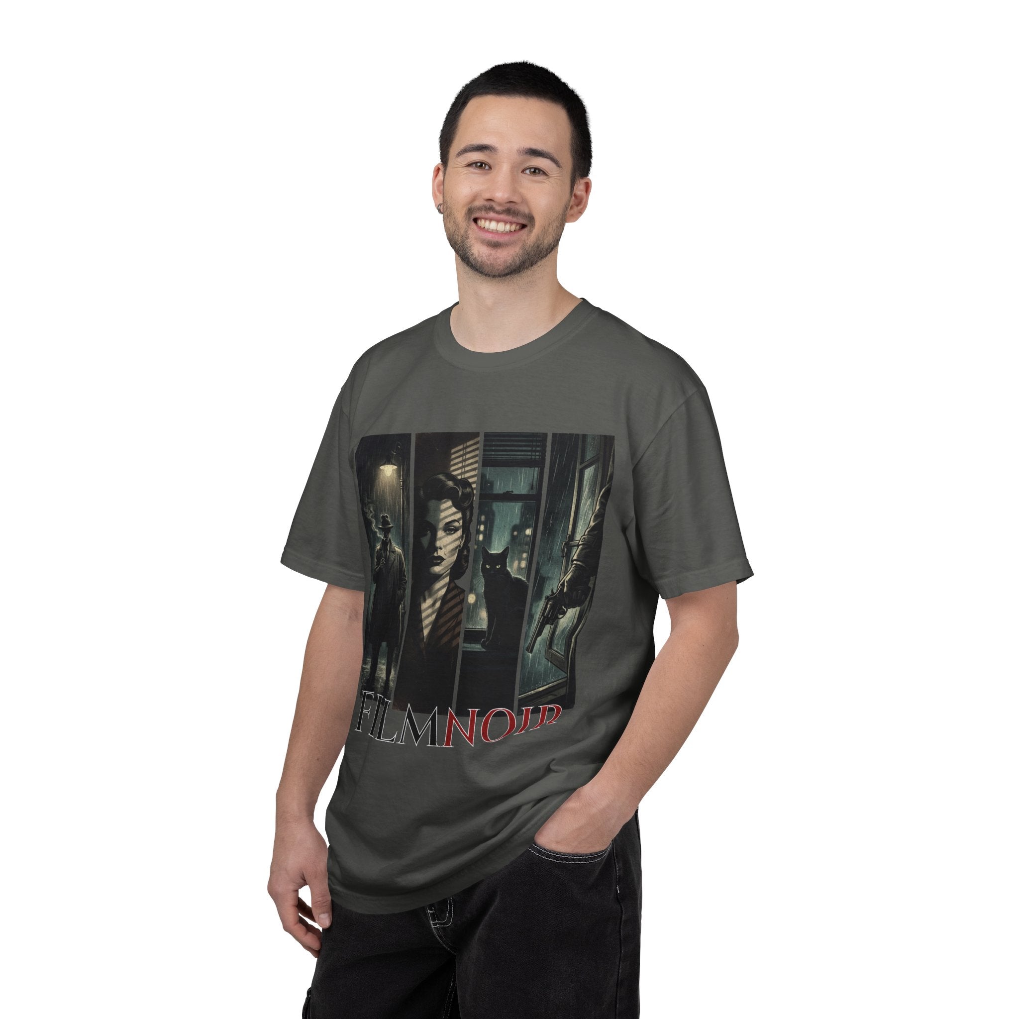 Film Noir T Shirt | Vintage Cinema Graphic Tee | Classic Noir Style Shirt | Movie Lover Gift