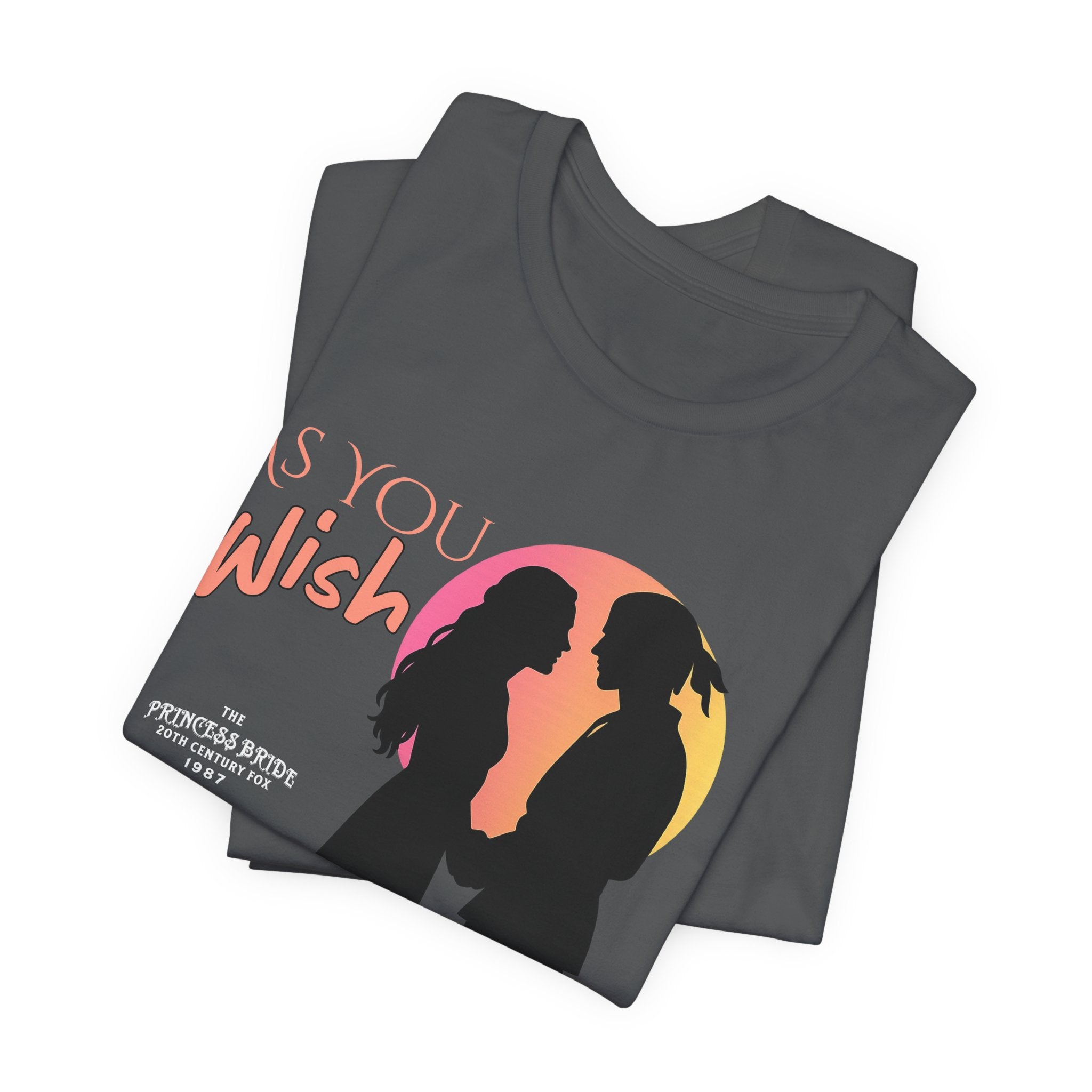 Classic Romance Silhouette T-Shirt, Retro Sunset Graphic, Romantic Movie Couple Tee, Fairytale Love Gift Shirt