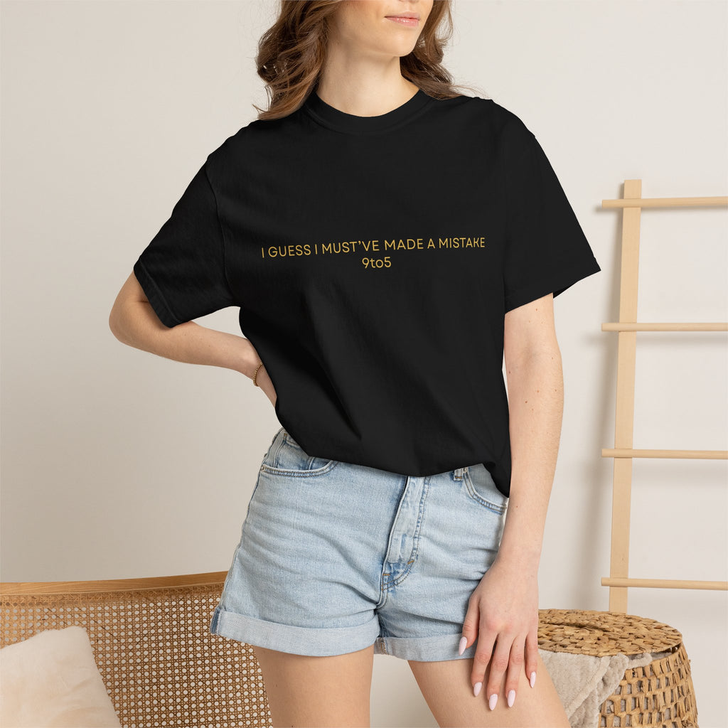 It Was Just a Mistake Minimalist Comfort Colors Tee