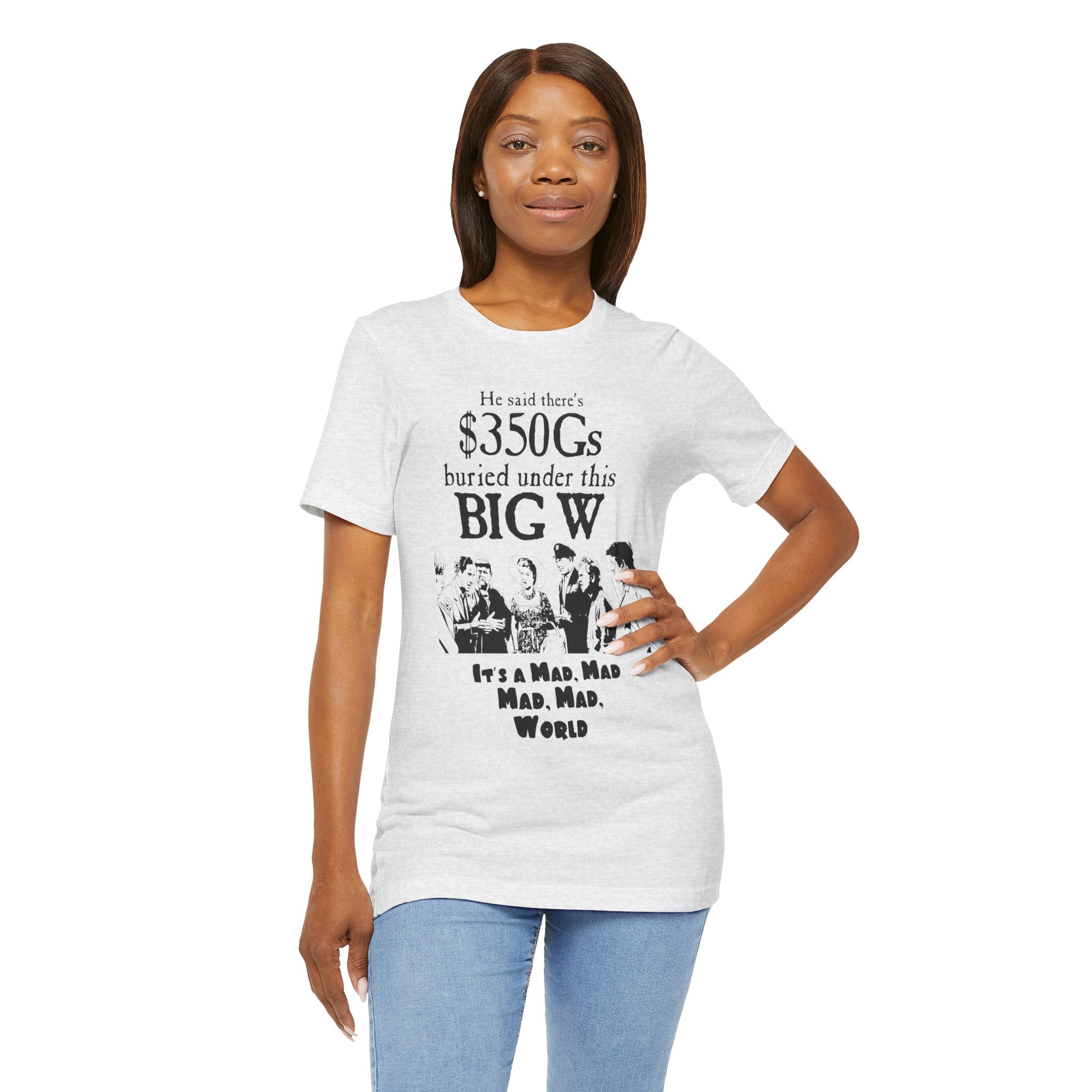 It's A Mad World Quote, Classic Movie Tee, Vintage Retro Shirt
