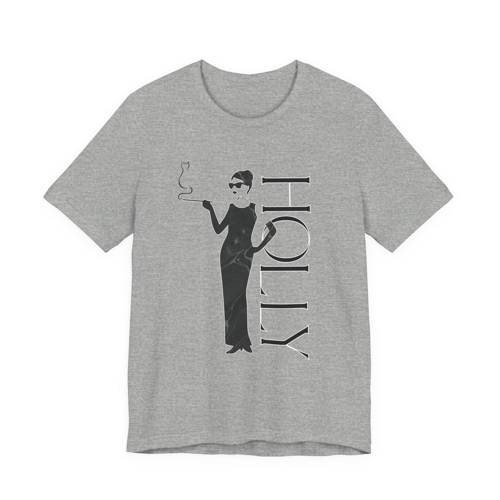 Holly Golightly Inspired Silhouette T-Shirt — Classic Film Style Tee