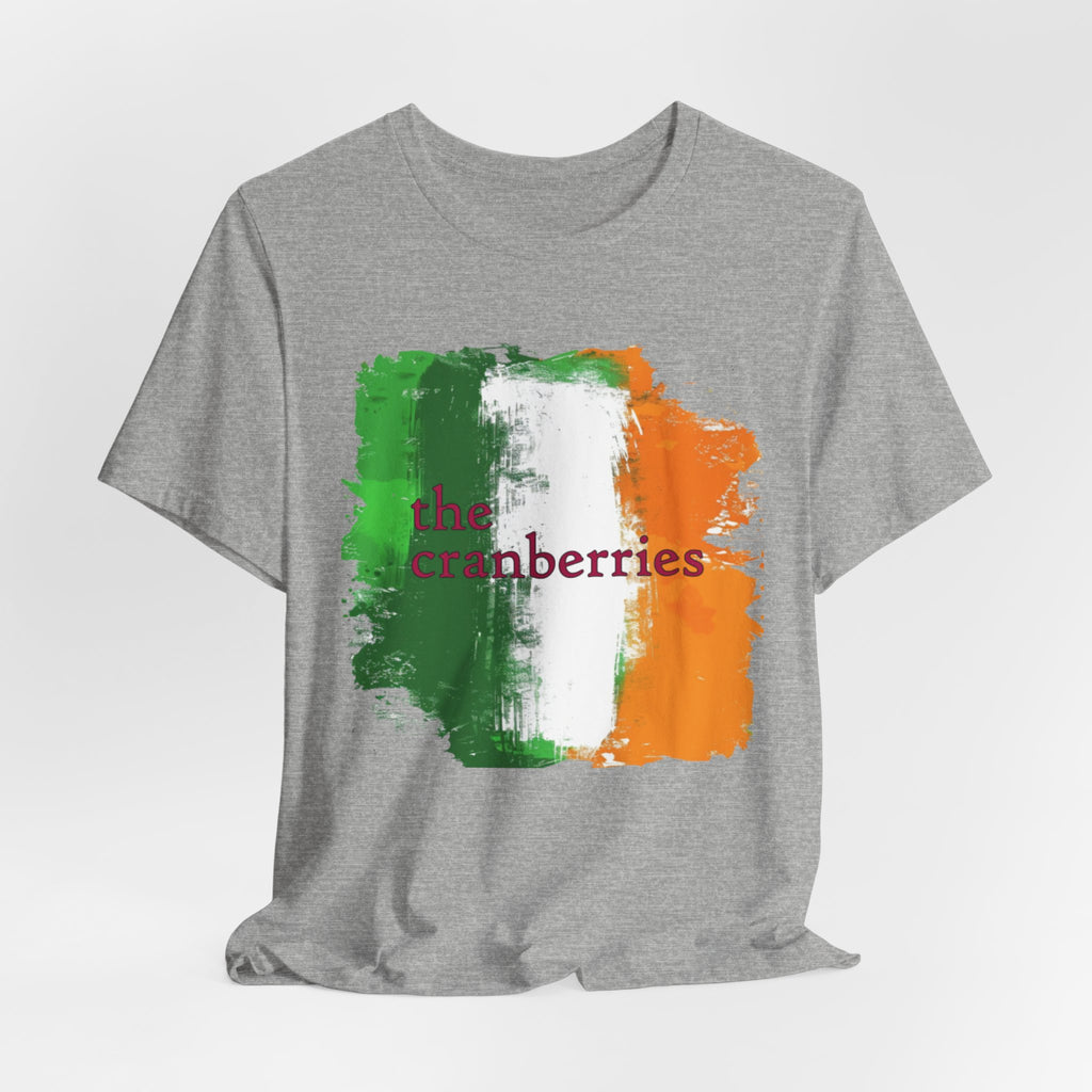90's Nostalgic Graphic Tee, Retro Irish Flag Shirt, Casual Unisex T-Shirt, Music Lover Gift, Ireland Pride Apparel