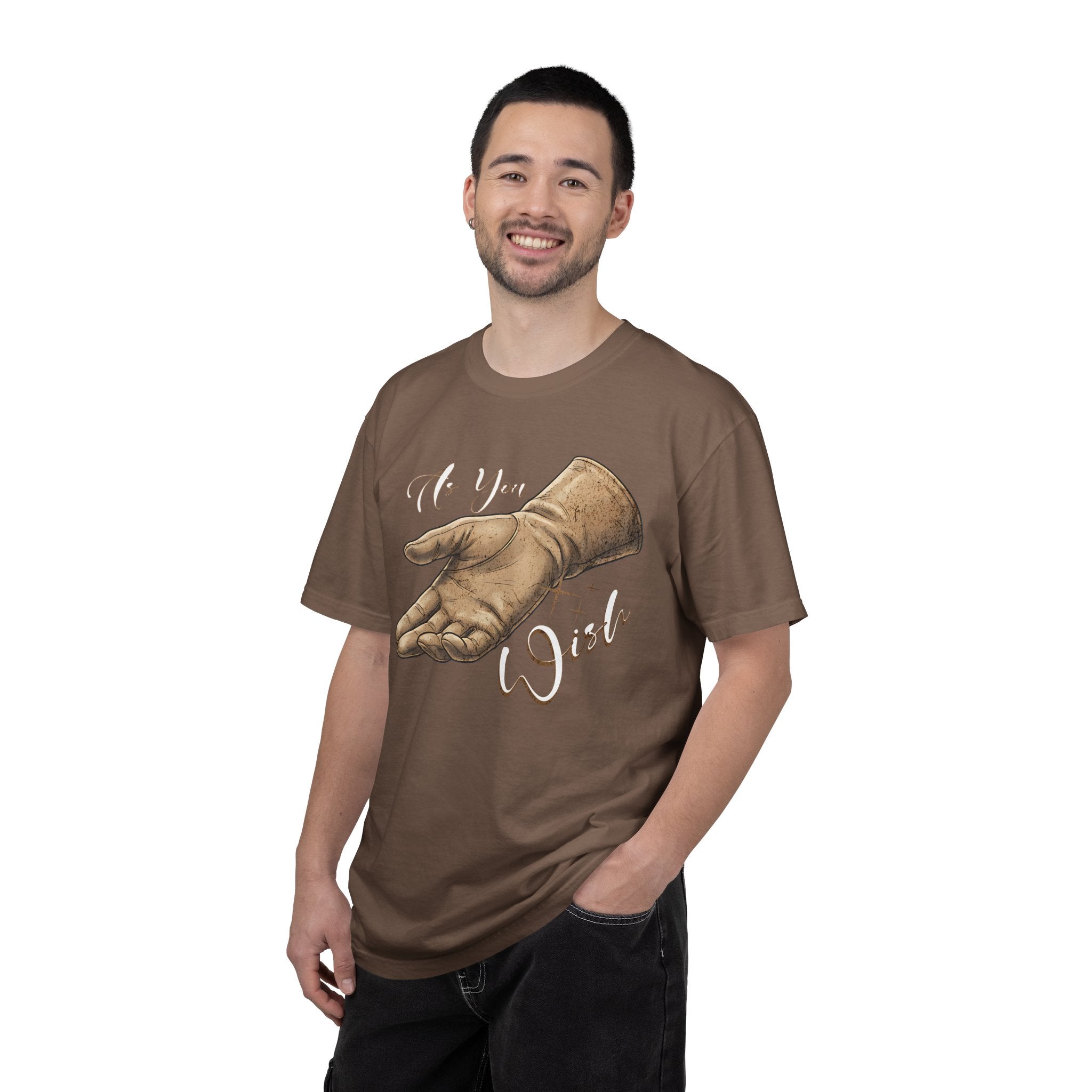 Vintage Glove Graphic Tee, Romantic Quote T Shirt