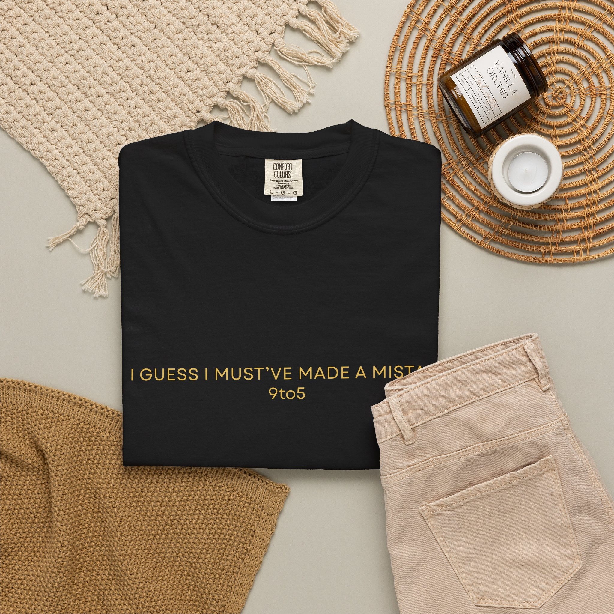 It Was Just a Mistake Minimalist Comfort Colors Tee