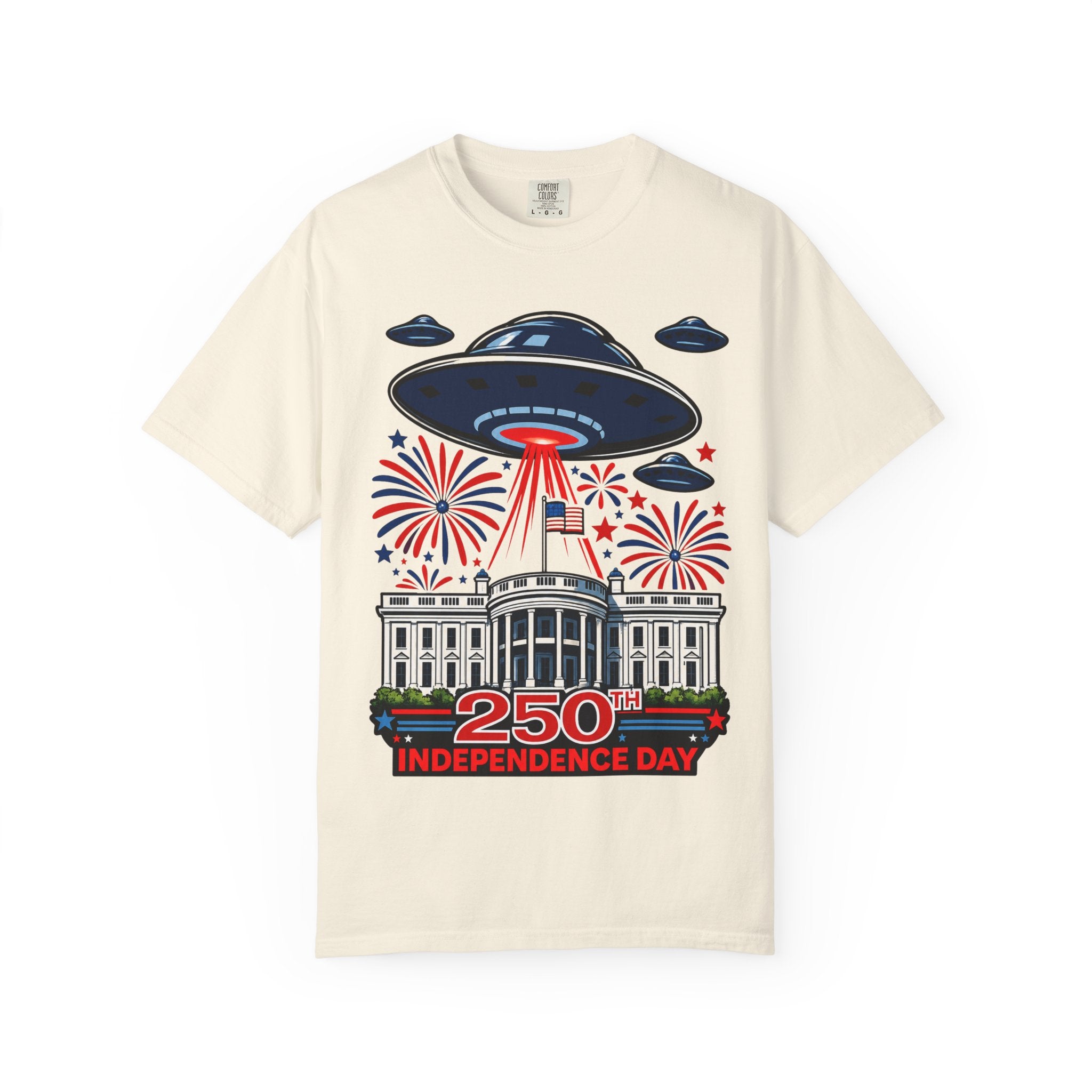 UFO July 4th Shirt, Funny Independence Day Tee