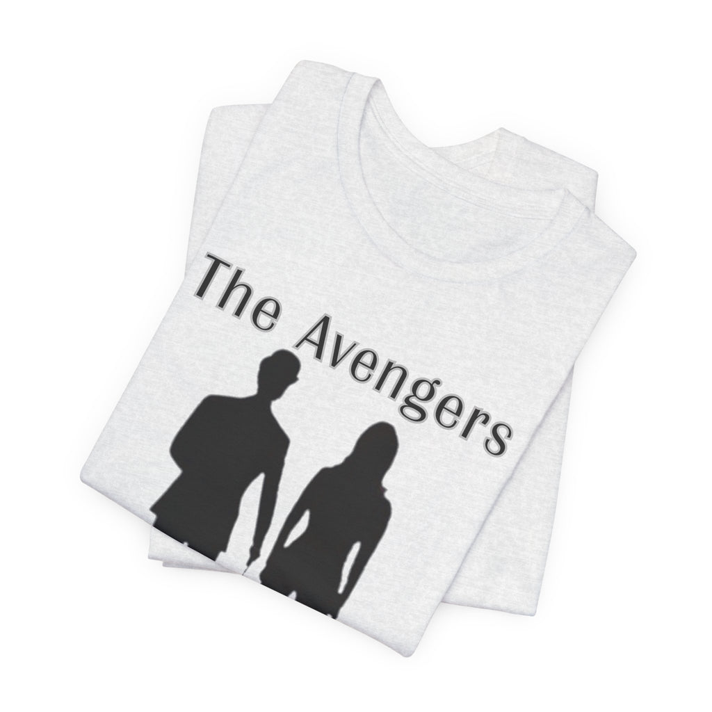 The Avengers 1961 to 1969 T Shirt, Steed & Peel Retro 60s Spy Series Tee
