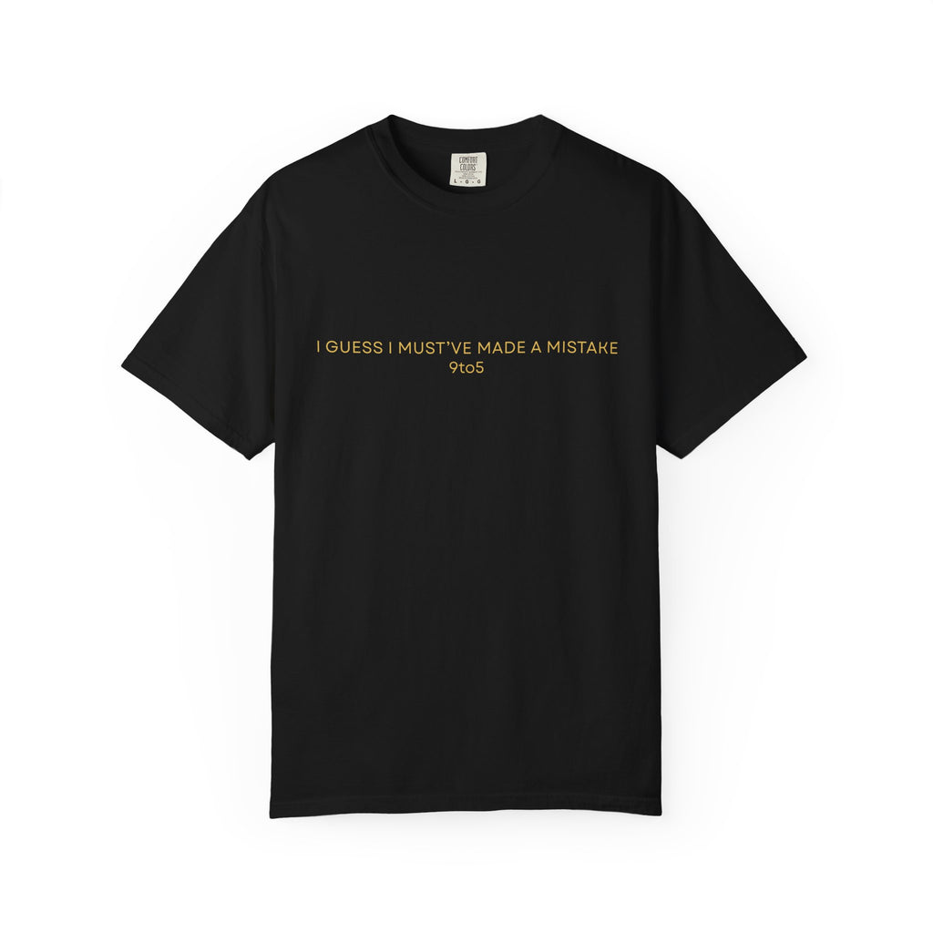 It Was Just a Mistake Minimalist Comfort Colors Tee