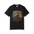 Dead Tired Funny Zombie T-Shirt, Horror Work Burnout Graphic Tee