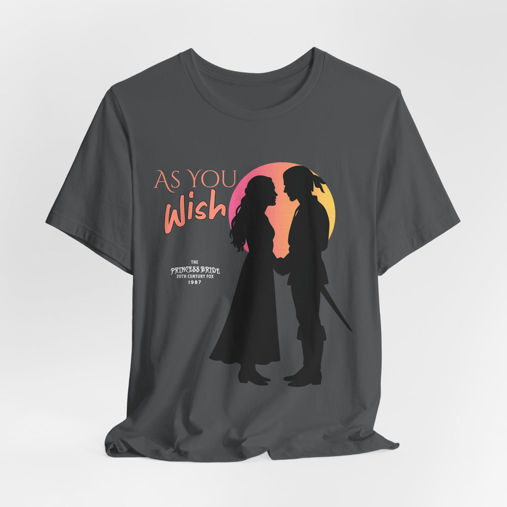 Classic Romance Silhouette T-Shirt, Retro Sunset Graphic, Romantic Movie Couple Tee, Fairytale Love Gift Shirt