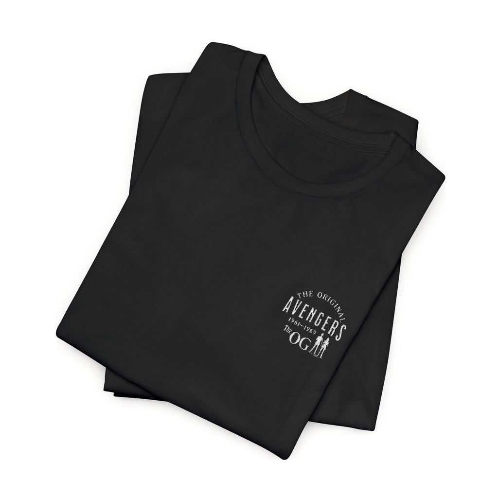 The Avengers British Spy T-Shirt, Retro 60s Tee