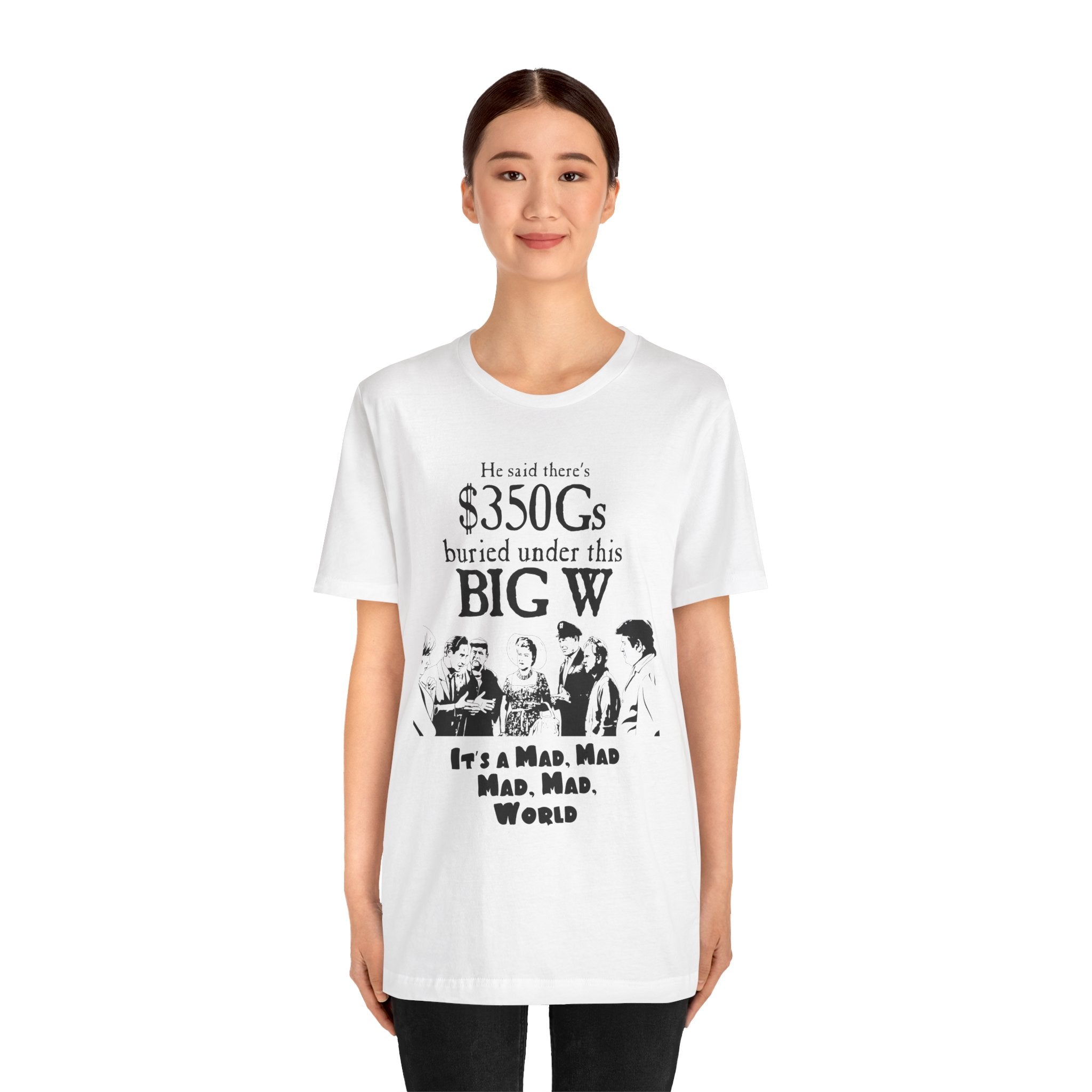 It's A Mad World Quote, Classic Movie Tee, Vintage Retro Shirt