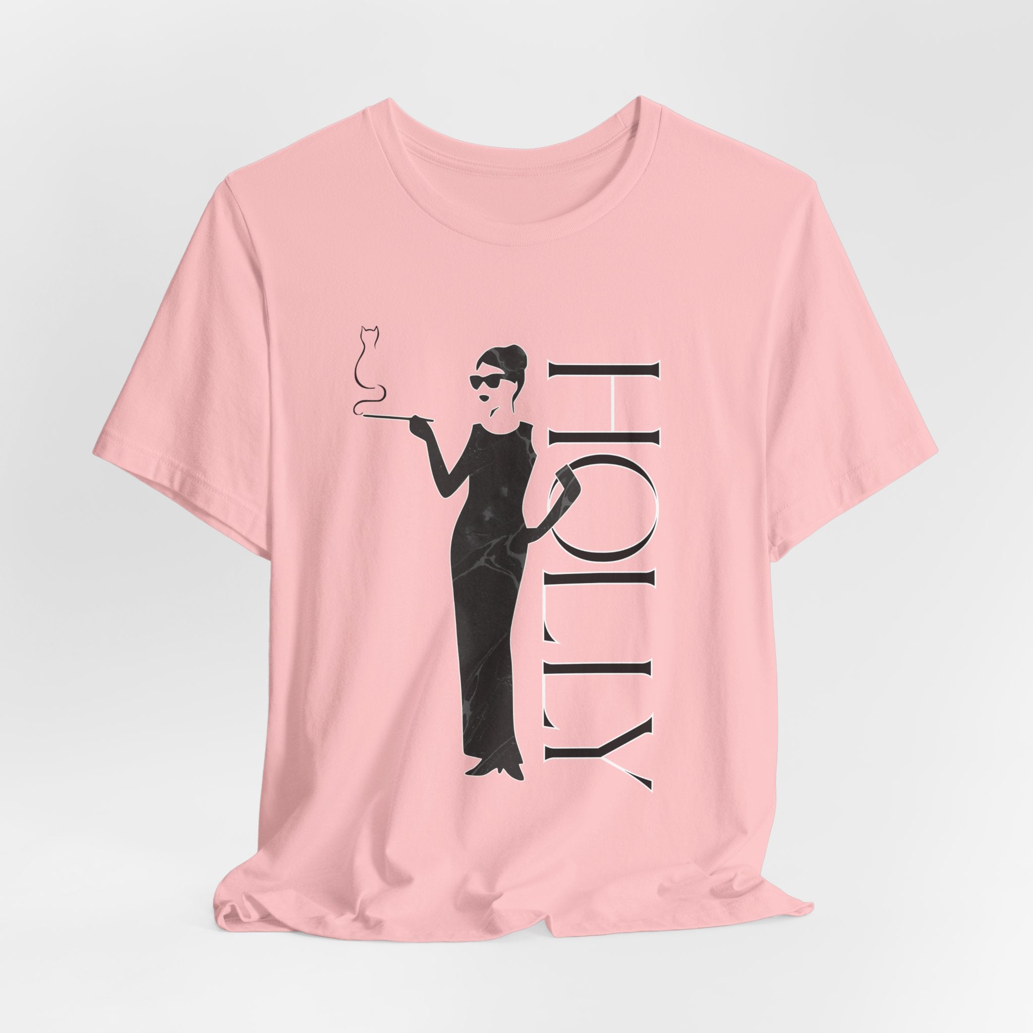 Holly Golightly Inspired Silhouette T-Shirt — Classic Film Style Tee
