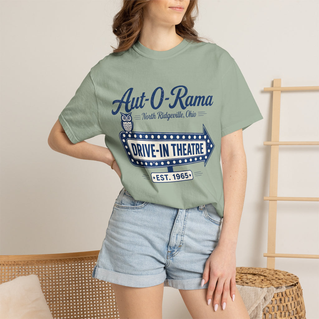 Cleveland, Ohio Drive-In Theatre Shirt, Retro Movie Tee