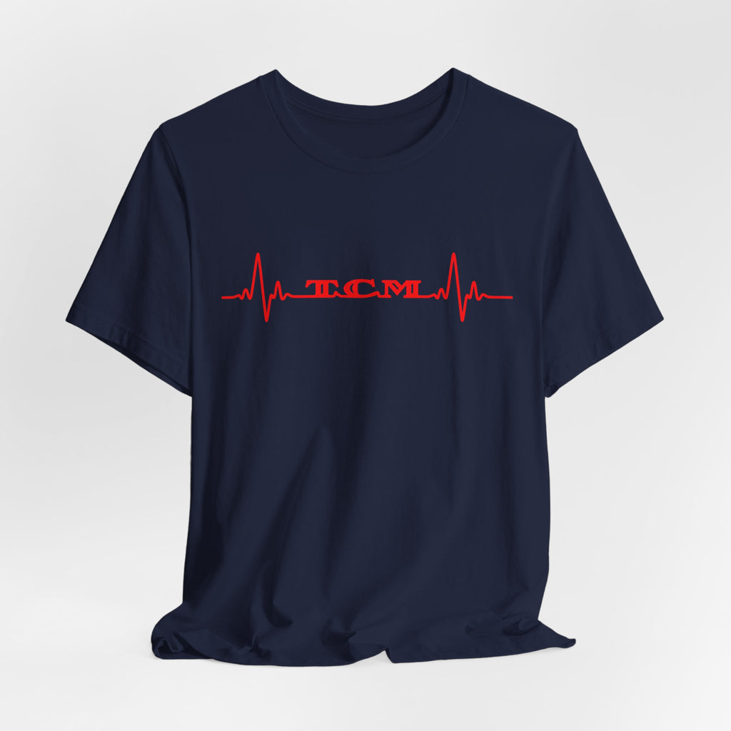 TCM Heartbeat Unisex Tee, Stylish Graphic Tee