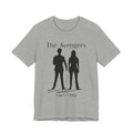 The Avengers 1961 to 1969 T Shirt, Steed & Peel Retro 60s Spy Series Tee
