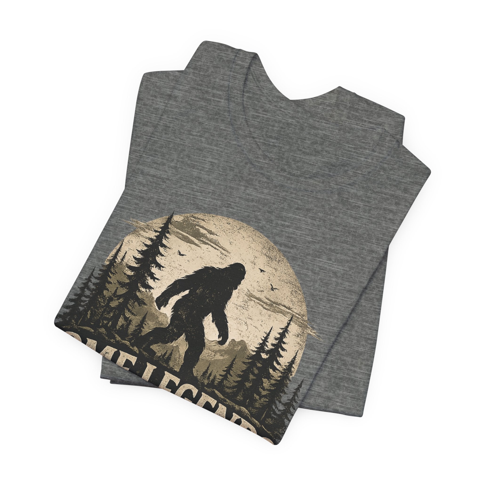 Bigfoot Shirt, Some Legends Aren't Meant to Be Found, Sasquatch Graphic Tee