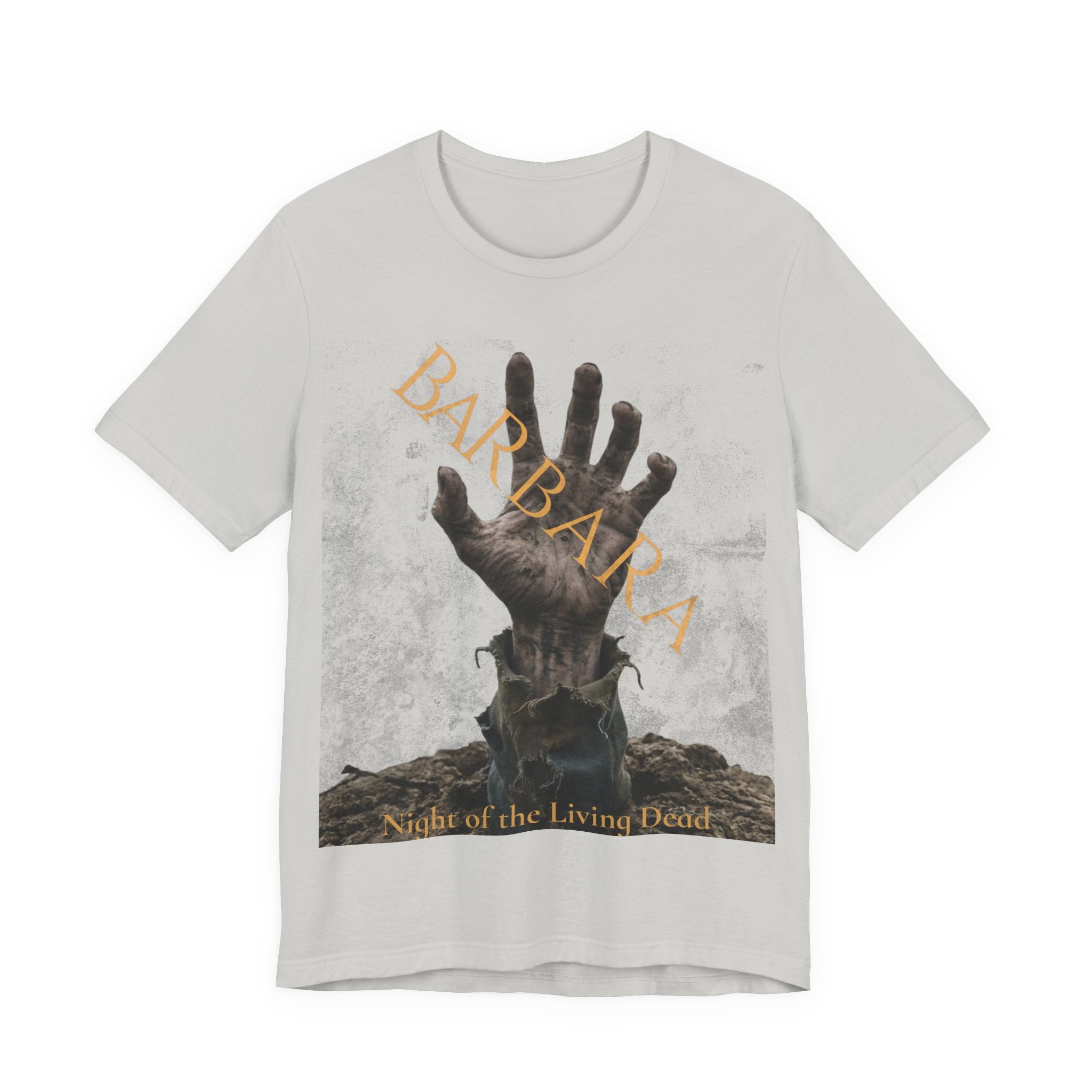 Vintage Horror Zombie Hand Shirt | Classic Undead Film Inspired Tee | Retro Black Horror Movie T-Shirt
