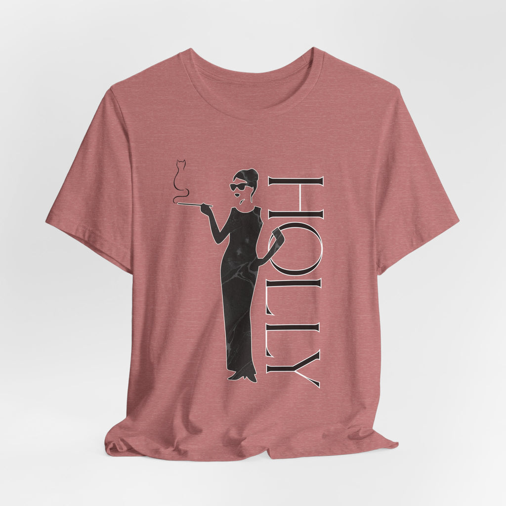 Holly Golightly Inspired Silhouette T-Shirt — Classic Film Style Tee