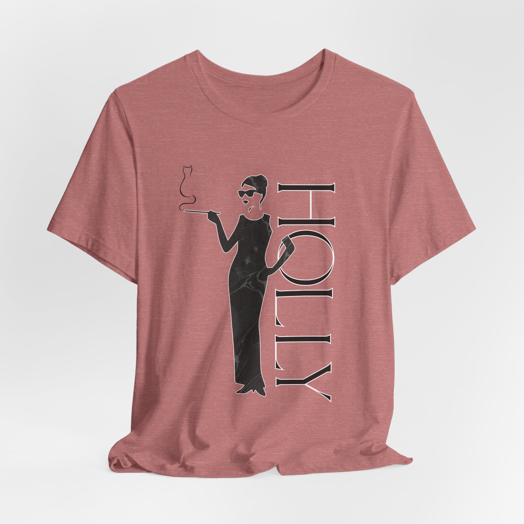 Holly Golightly Inspired Silhouette T-Shirt — Classic Film Style Tee