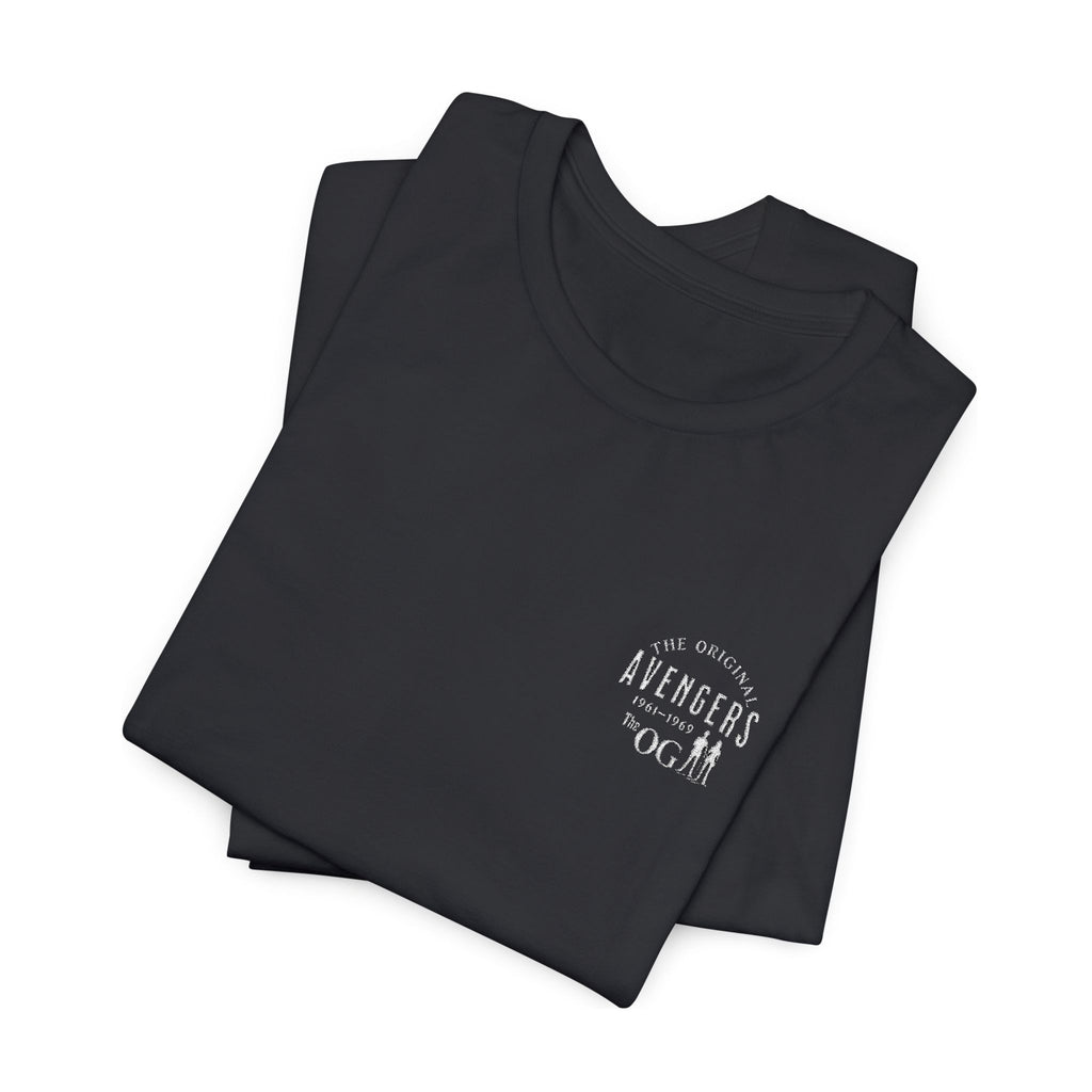 The Avengers British Spy T-Shirt, Retro 60s Tee