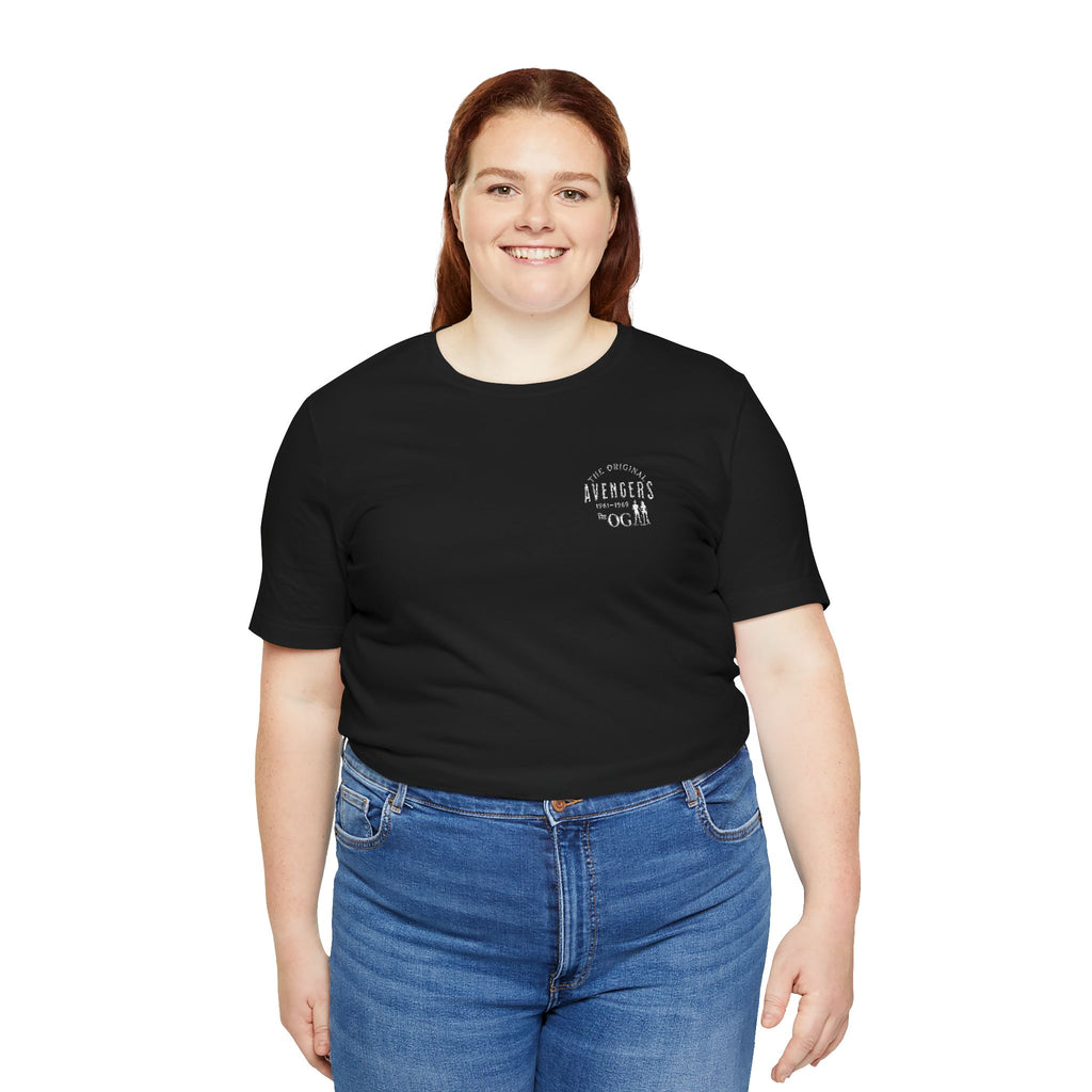 The Avengers British Spy T-Shirt, Retro 60s Tee