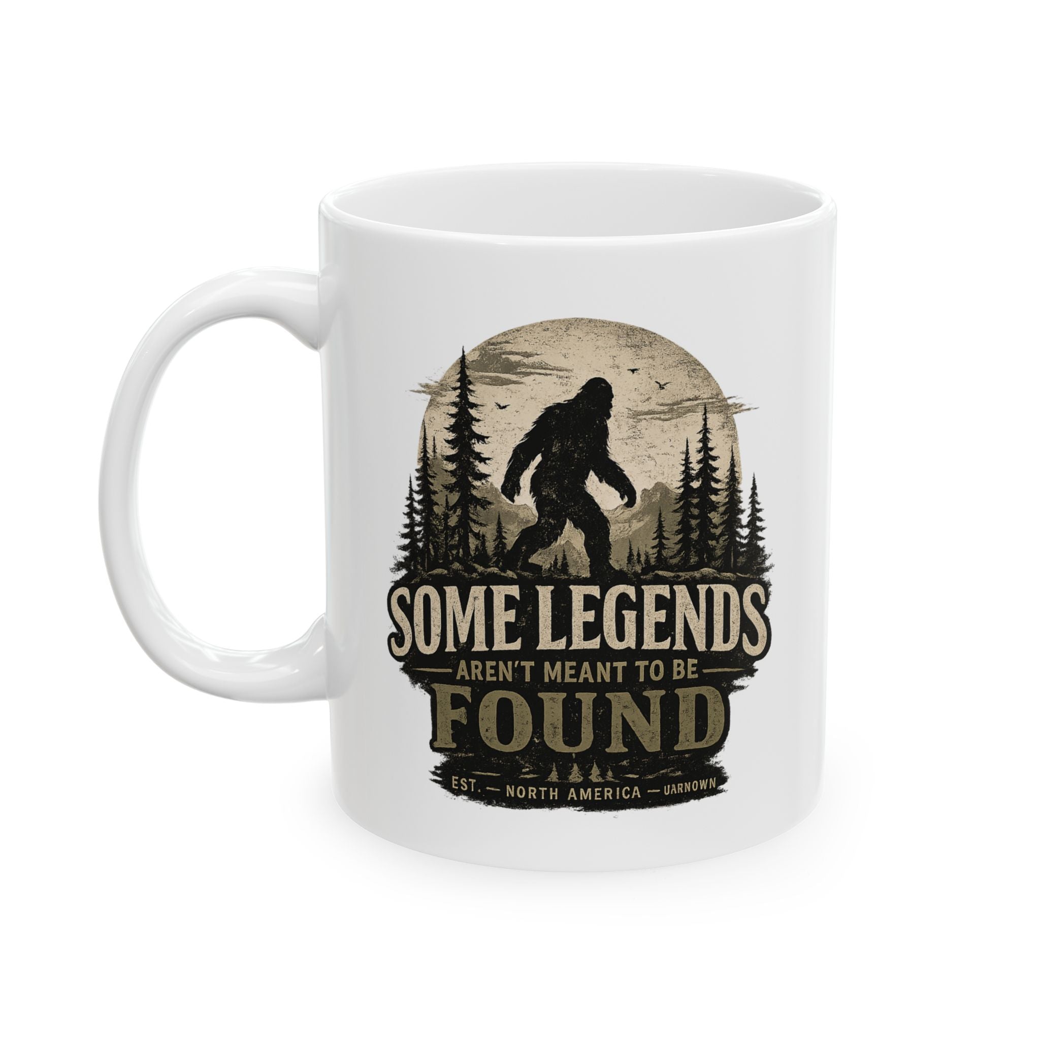 Funny & Unique Ceramic Mugs | Bigfoot, UFO & Retro | Standby Tees