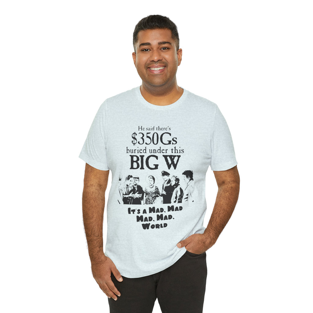 It's A Mad World Quote, Classic Movie Tee, Vintage Retro Shirt